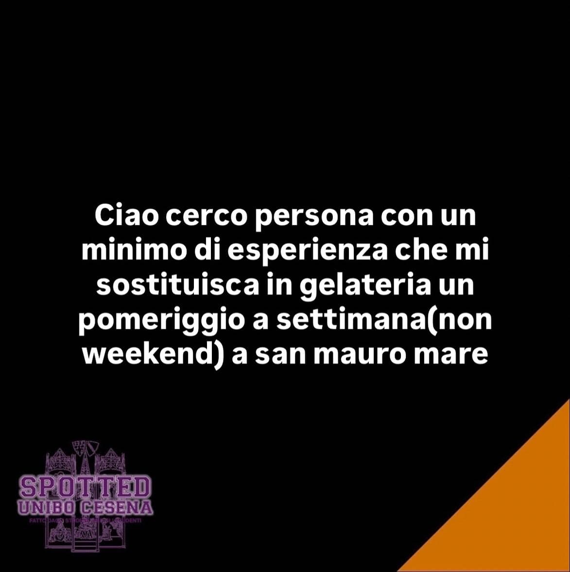 Post: #spotted #Cesena #unibo #cesenaspotted