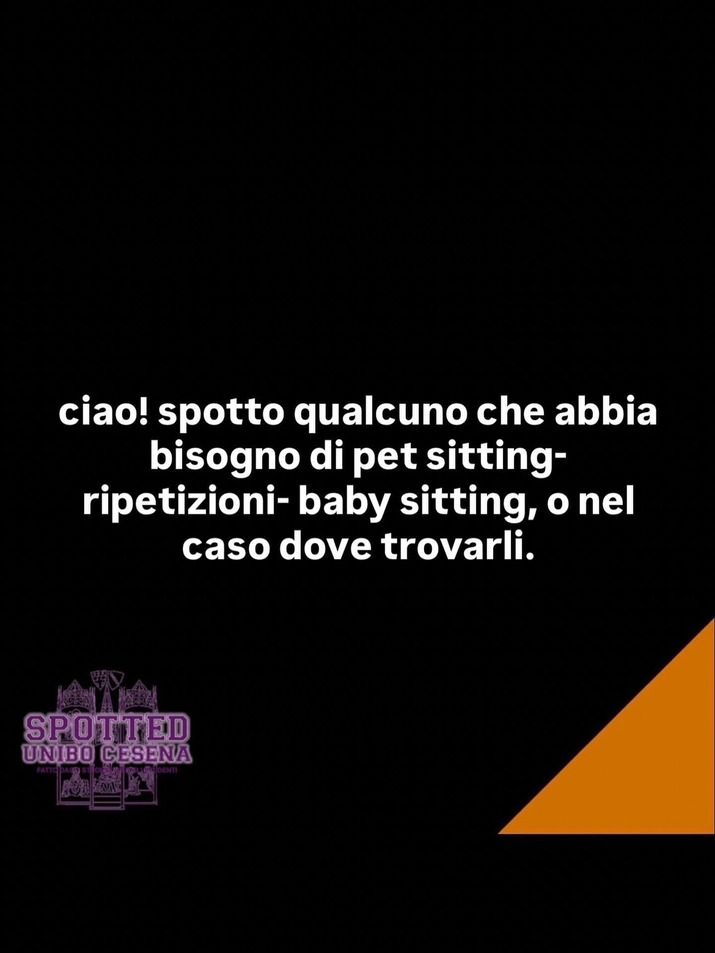 Post: #spotted #Cesena #unibo #cesenaspotted