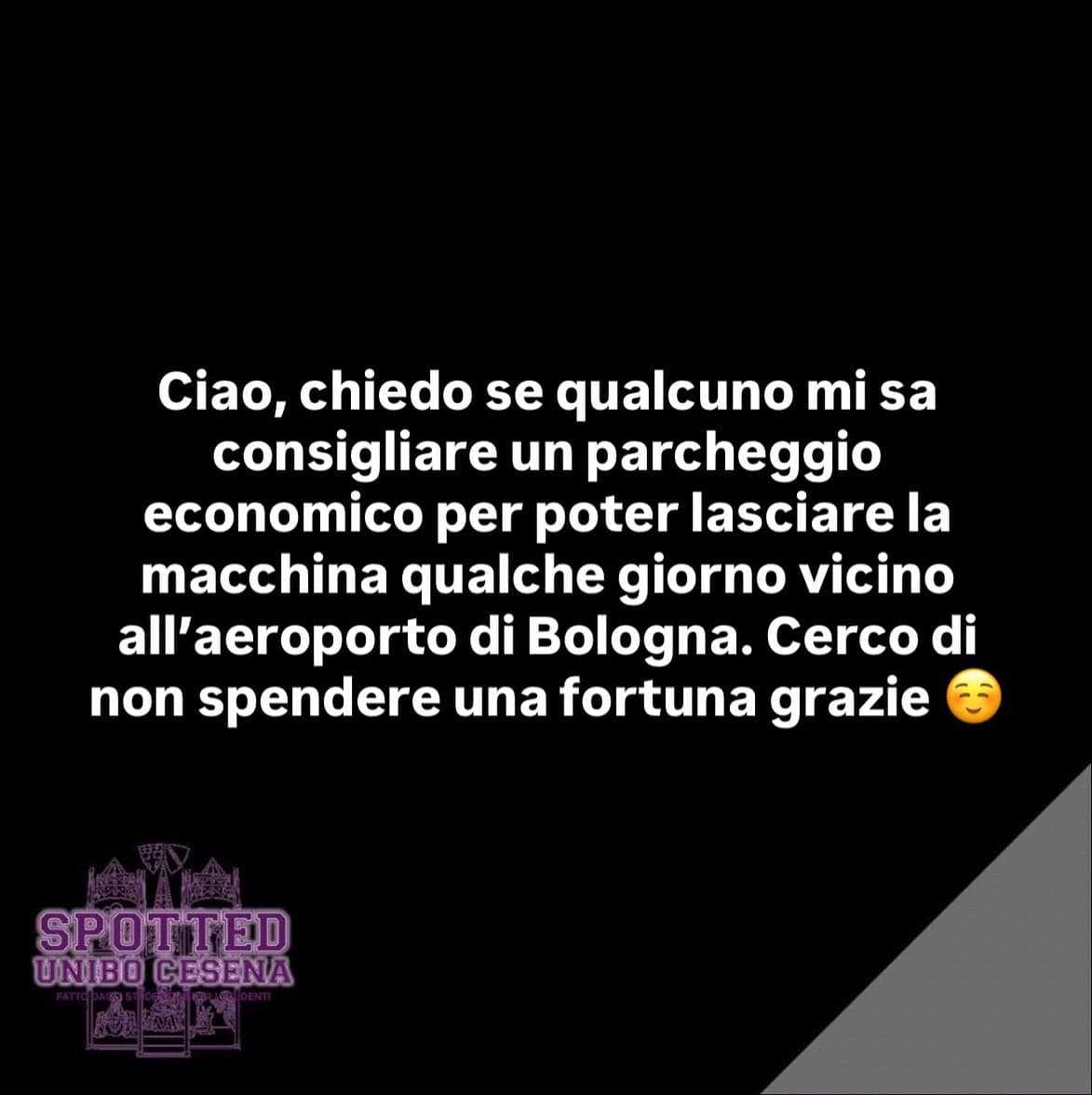 Post: #spotted #Cesena #unibo #cesenaspotted
