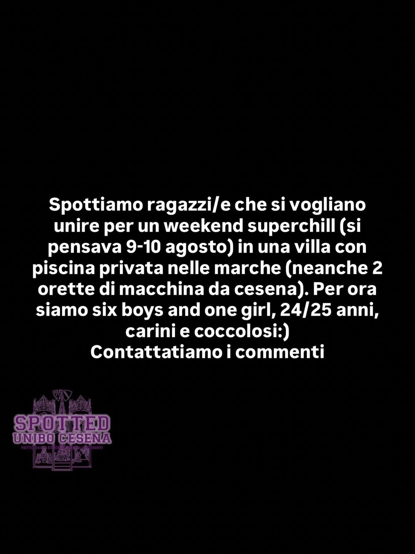 Post: #spotted #Cesena #unibo #cesenaspotted