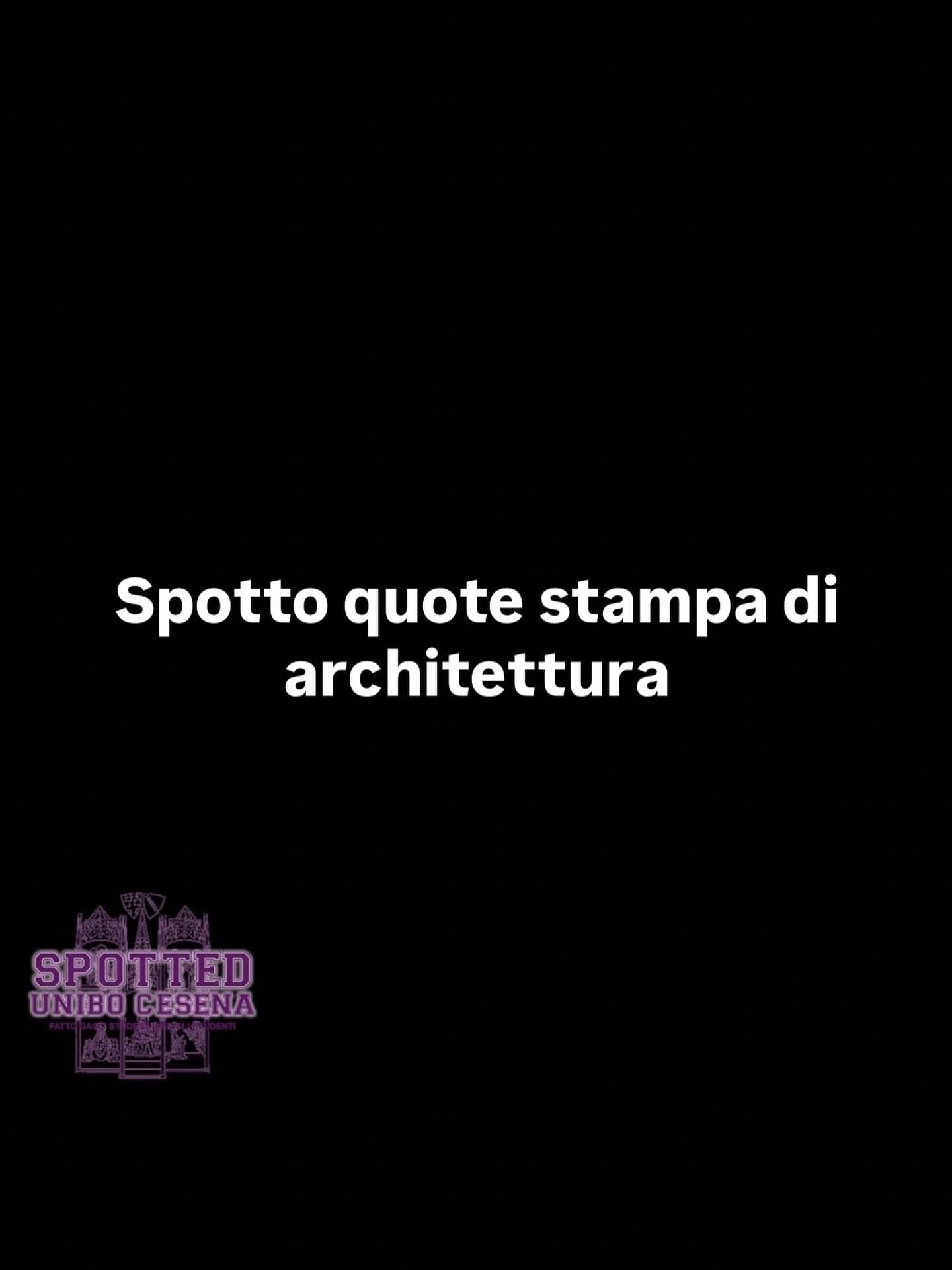Post: #spotted #Cesena #unibo #cesenaspotted