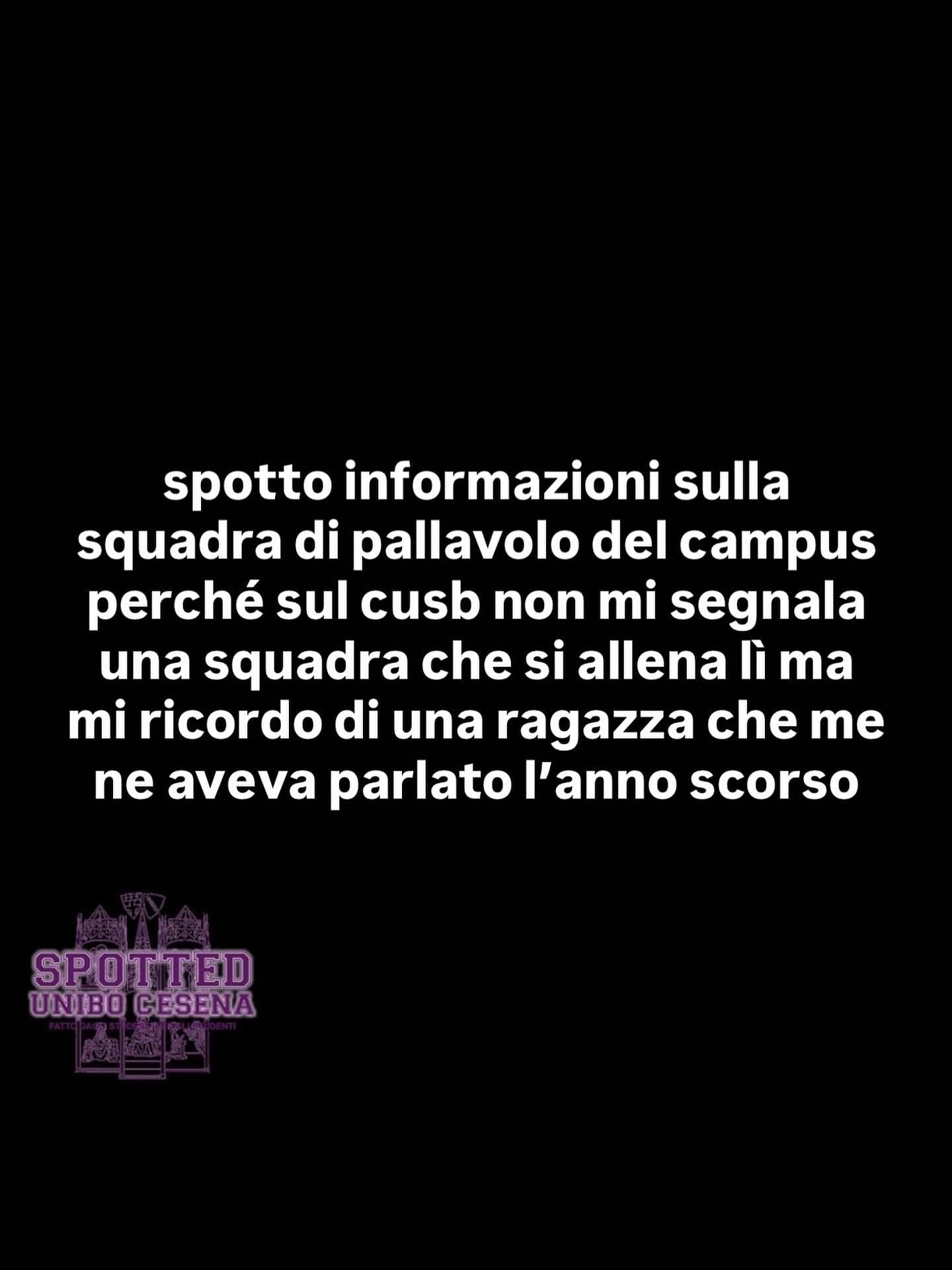 Post: #spotted #Cesena #unibo #cesenaspotted