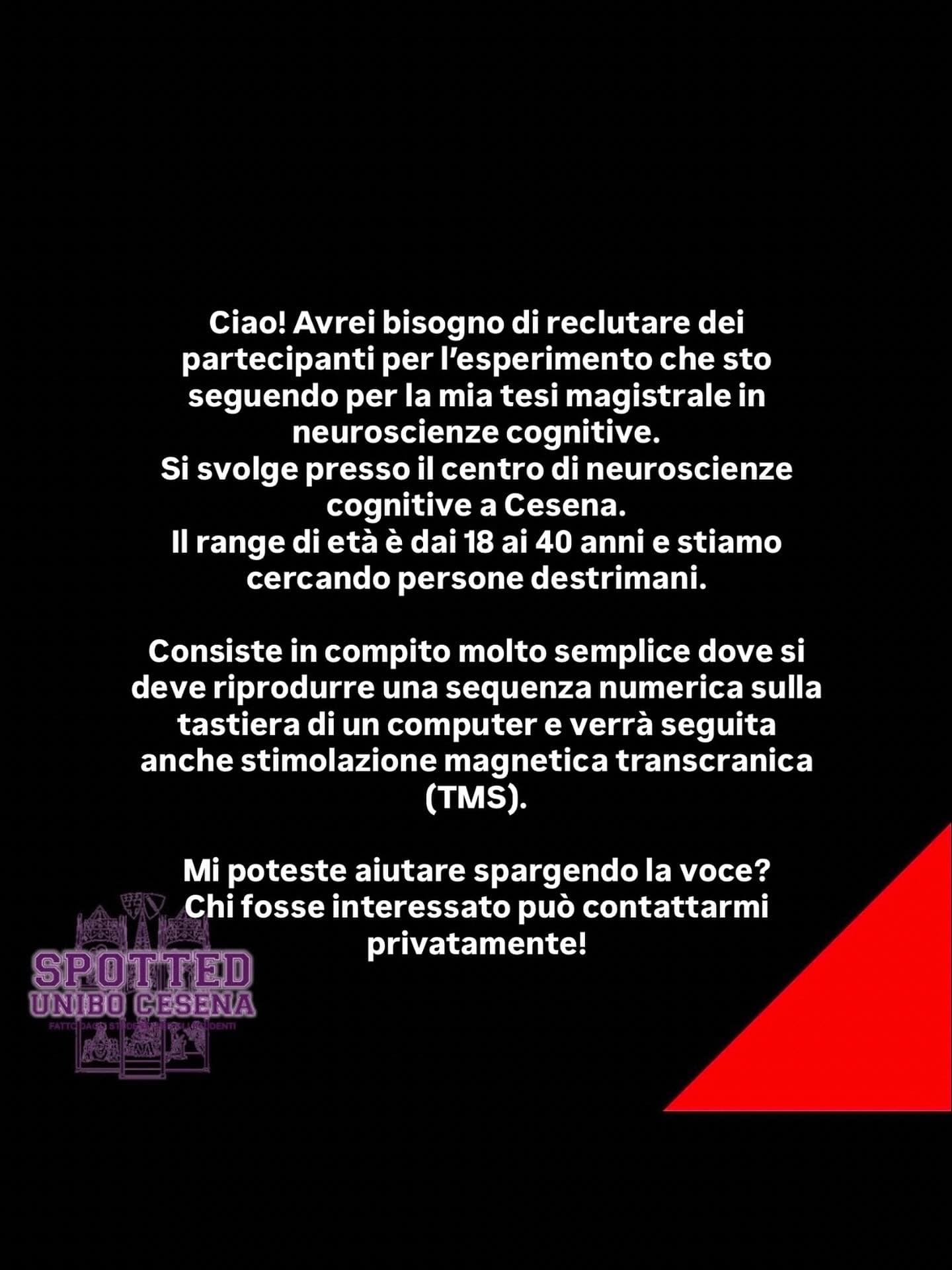 Post: #spotted #Cesena #unibo #cesenaspotted