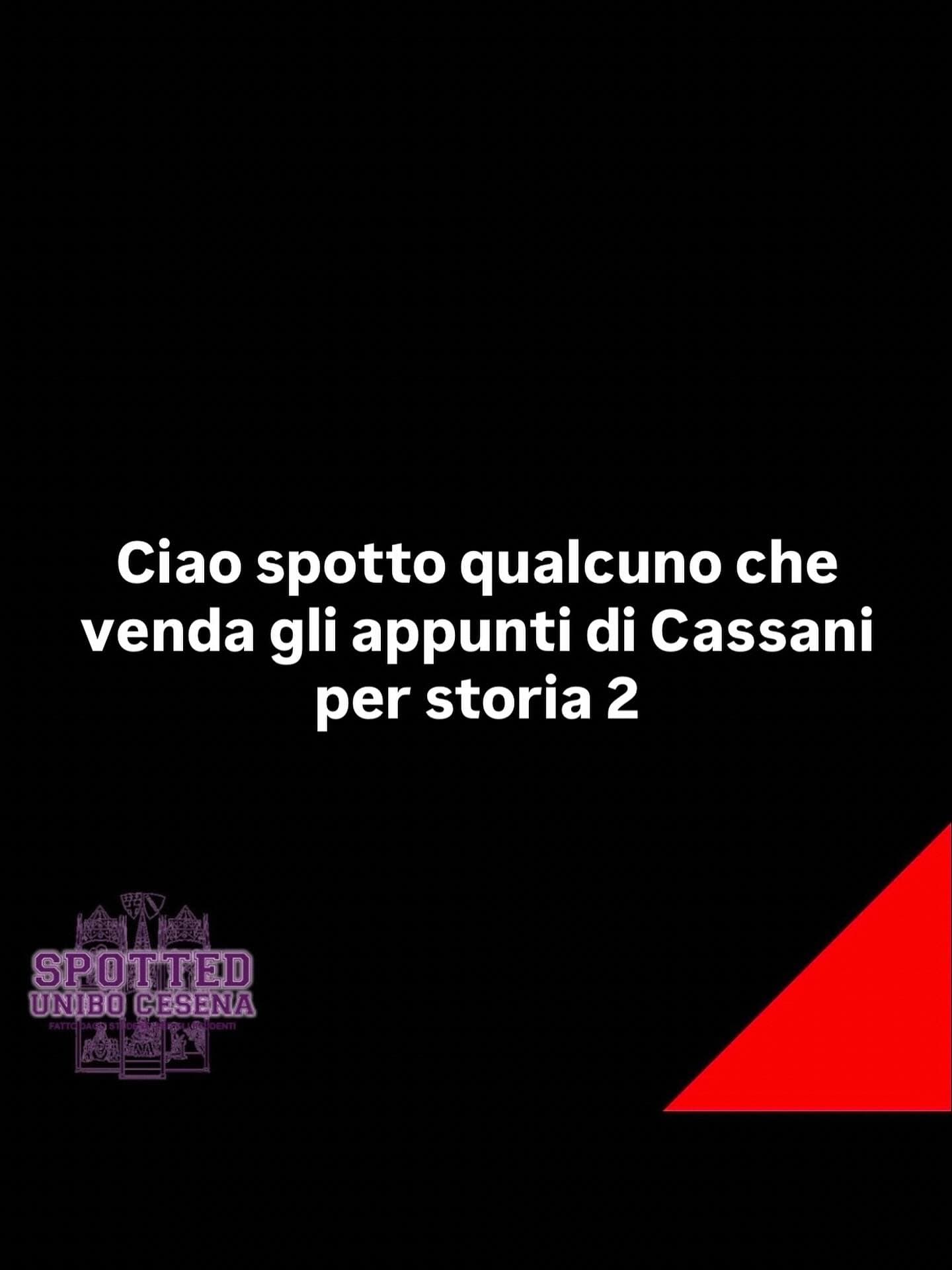 Post: #spotted #Cesena #unibo #cesenaspotted