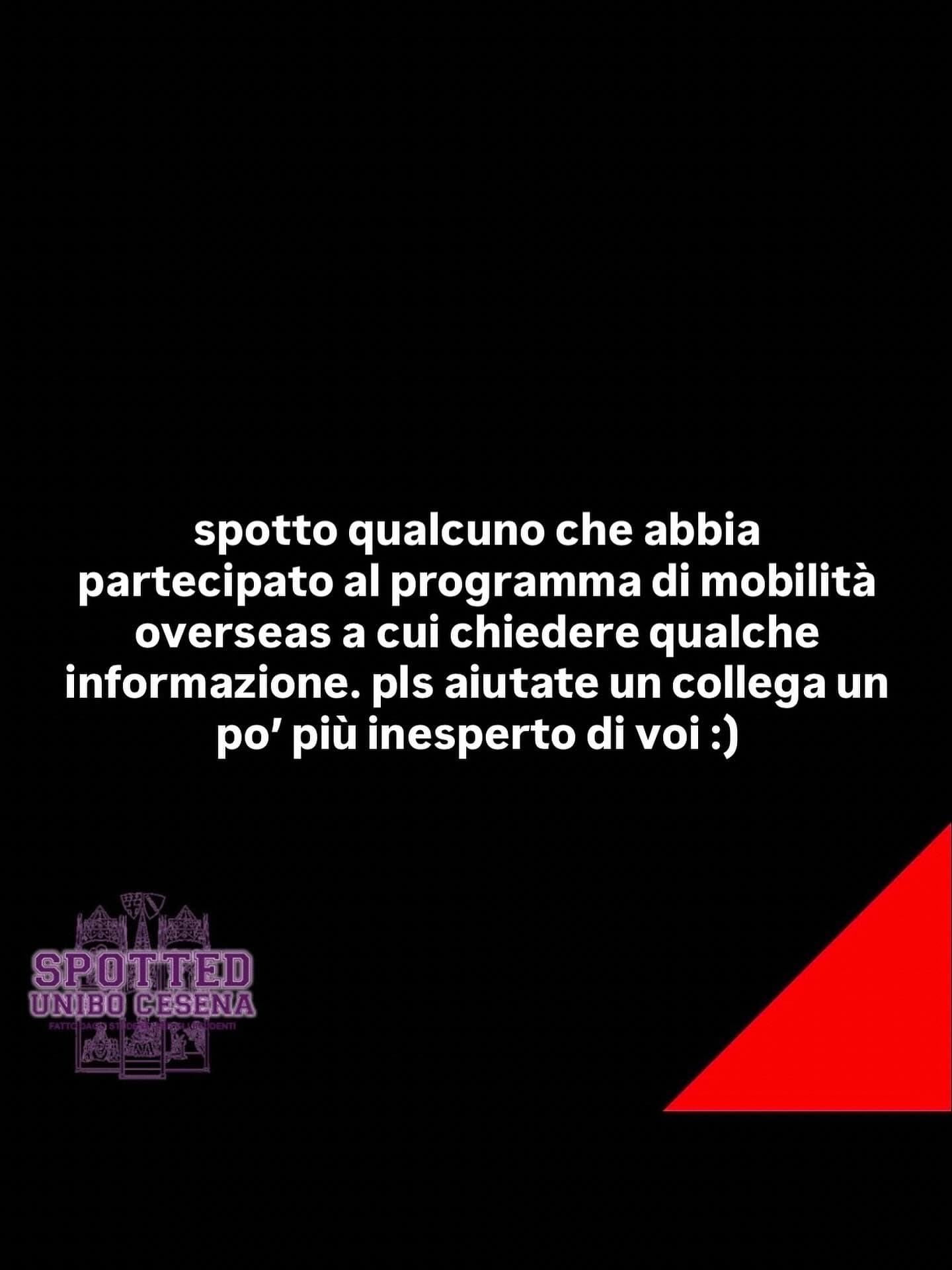 Post: #spotted #Cesena #unibo #cesenaspotted