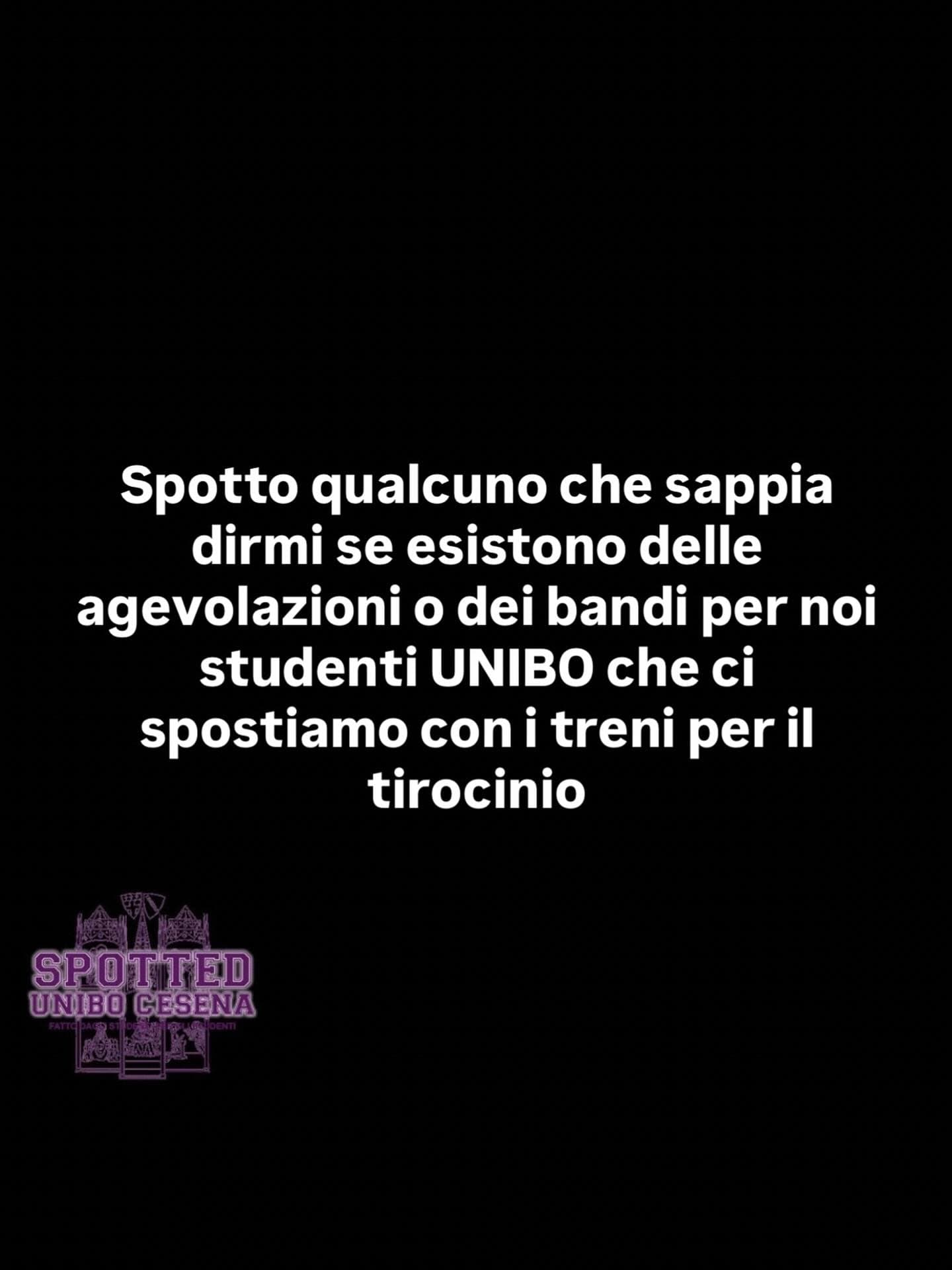 Post: #spotted #Cesena #unibo #cesenaspotted