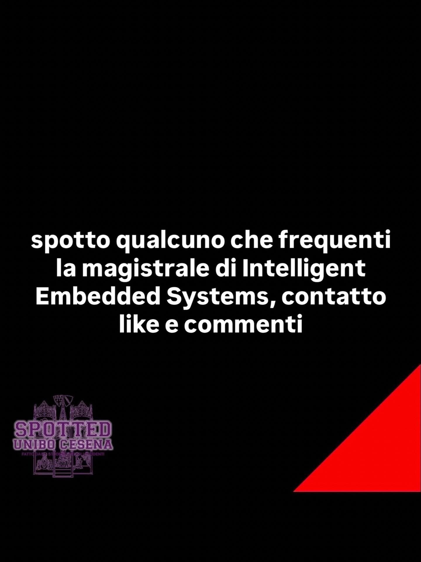 Post: #spotted #Cesena #unibo #cesenaspotted