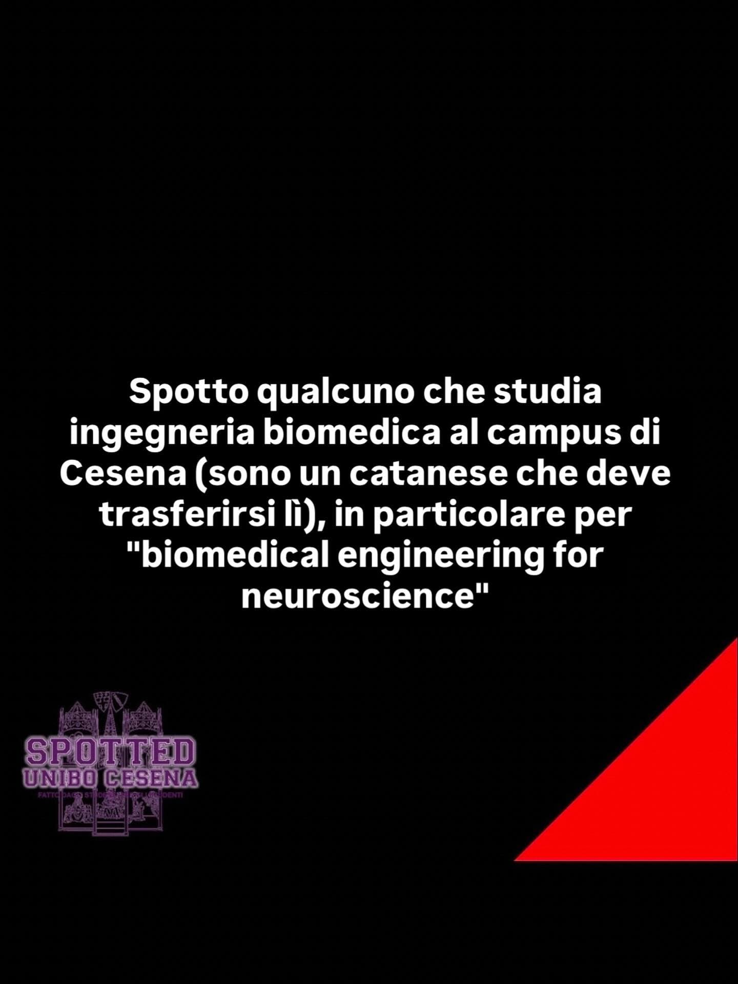 Post: #spotted #Cesena #unibo #cesenaspotted