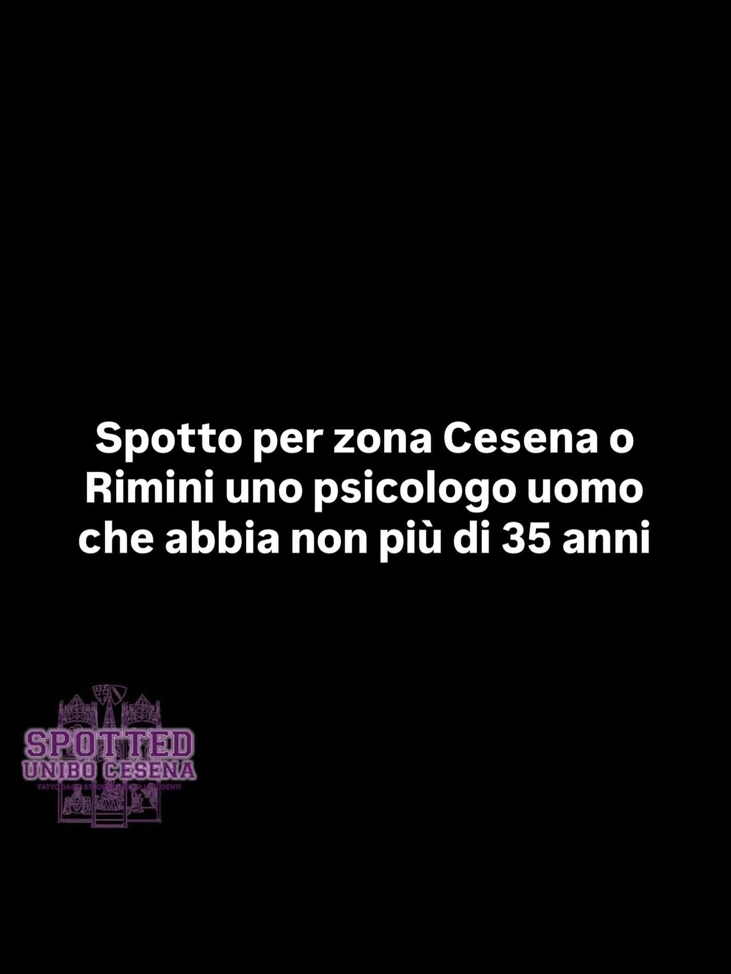 Post: #spotted #Cesena #unibo #cesenaspotted
