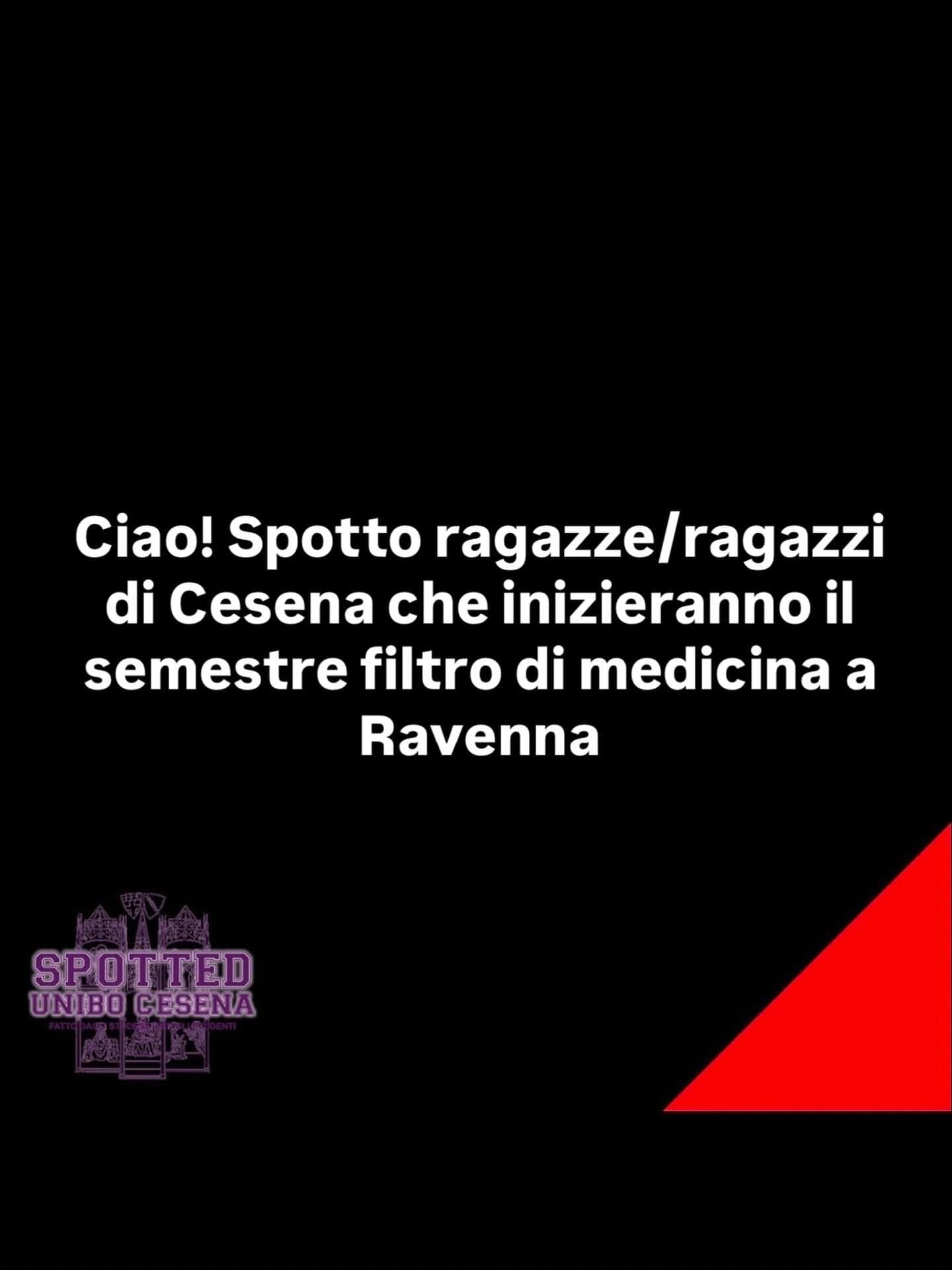 Post: #spotted #Cesena #unibo #cesenaspotted