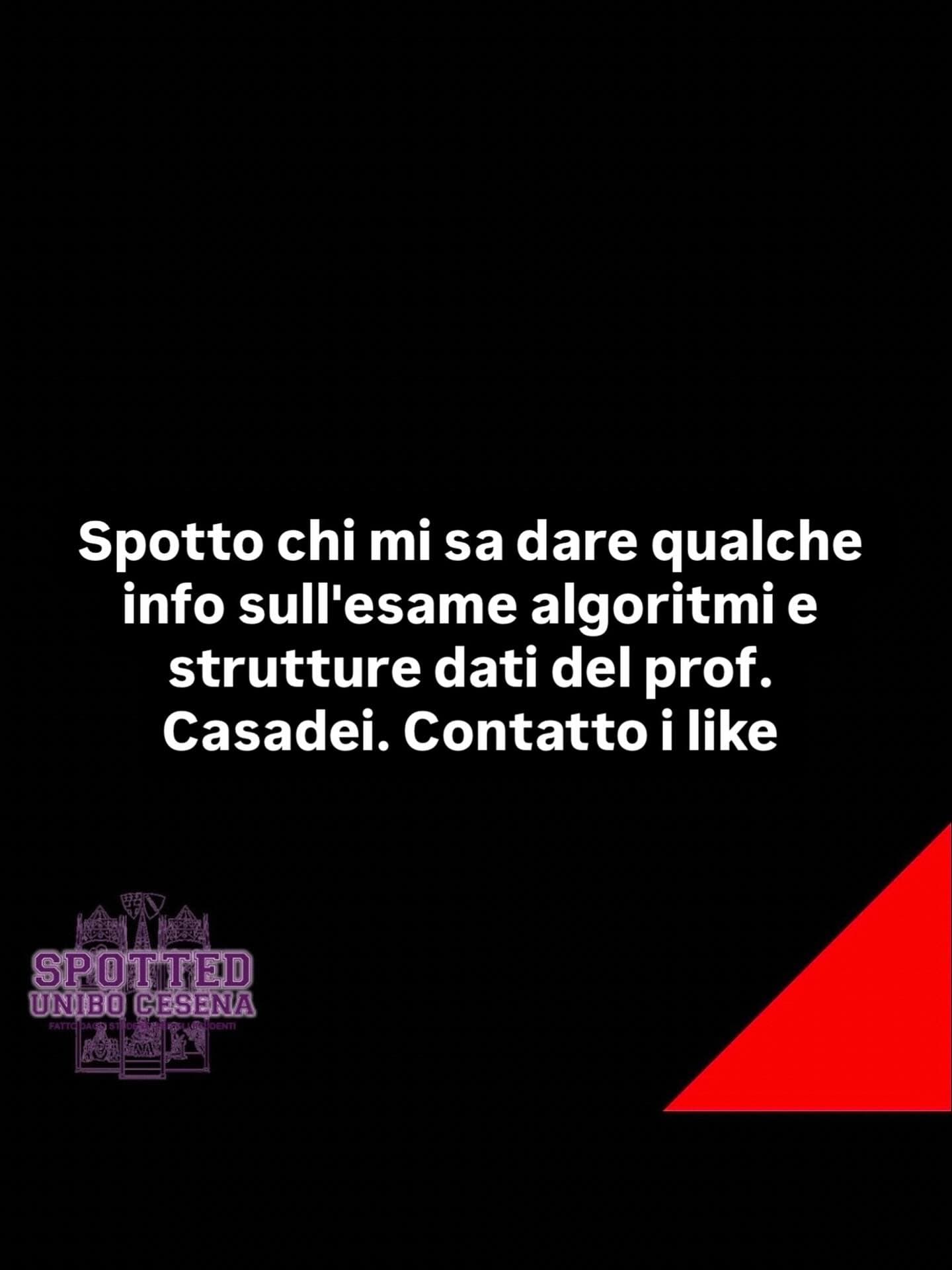 Post: #spotted #Cesena #unibo #cesenaspotted