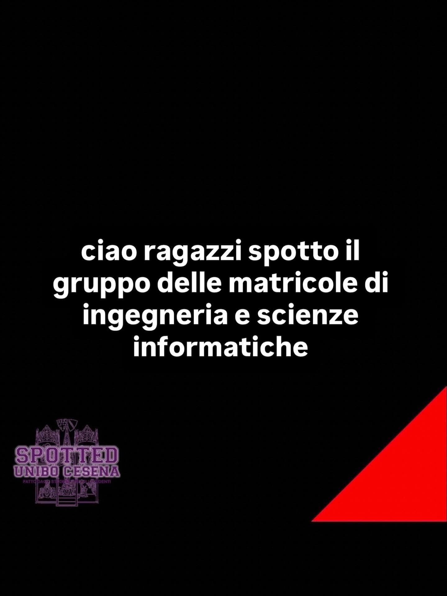 Post: #spotted #Cesena #unibo #cesenaspotted