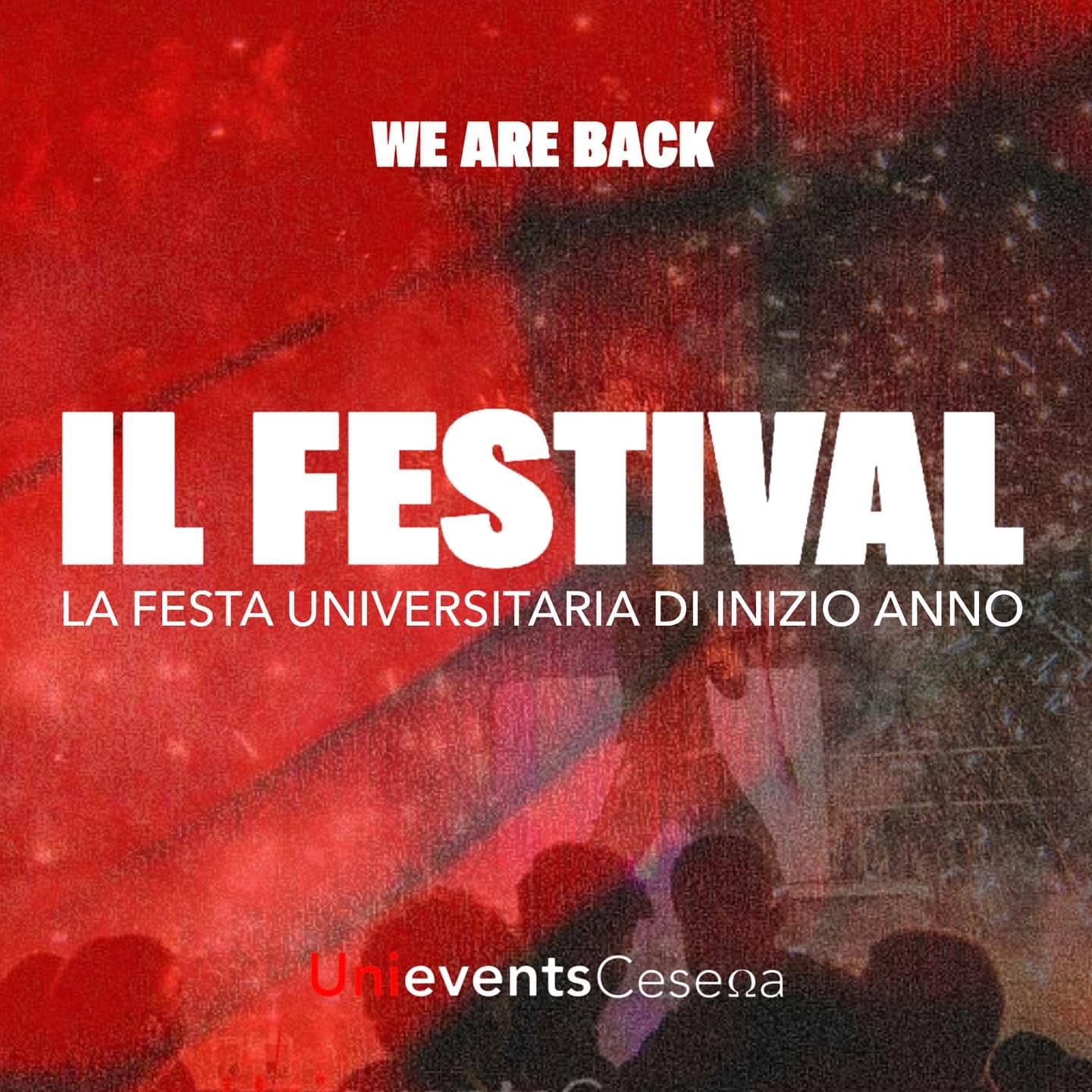 Post: WE ARE BACK - OTTOBRE 2025 - UNIEVENTS FESTIVAL ALLA ROCCA🏰 🎉

La festa universitaria più grande di Cesena sta tornando! Siete pronti a ri…