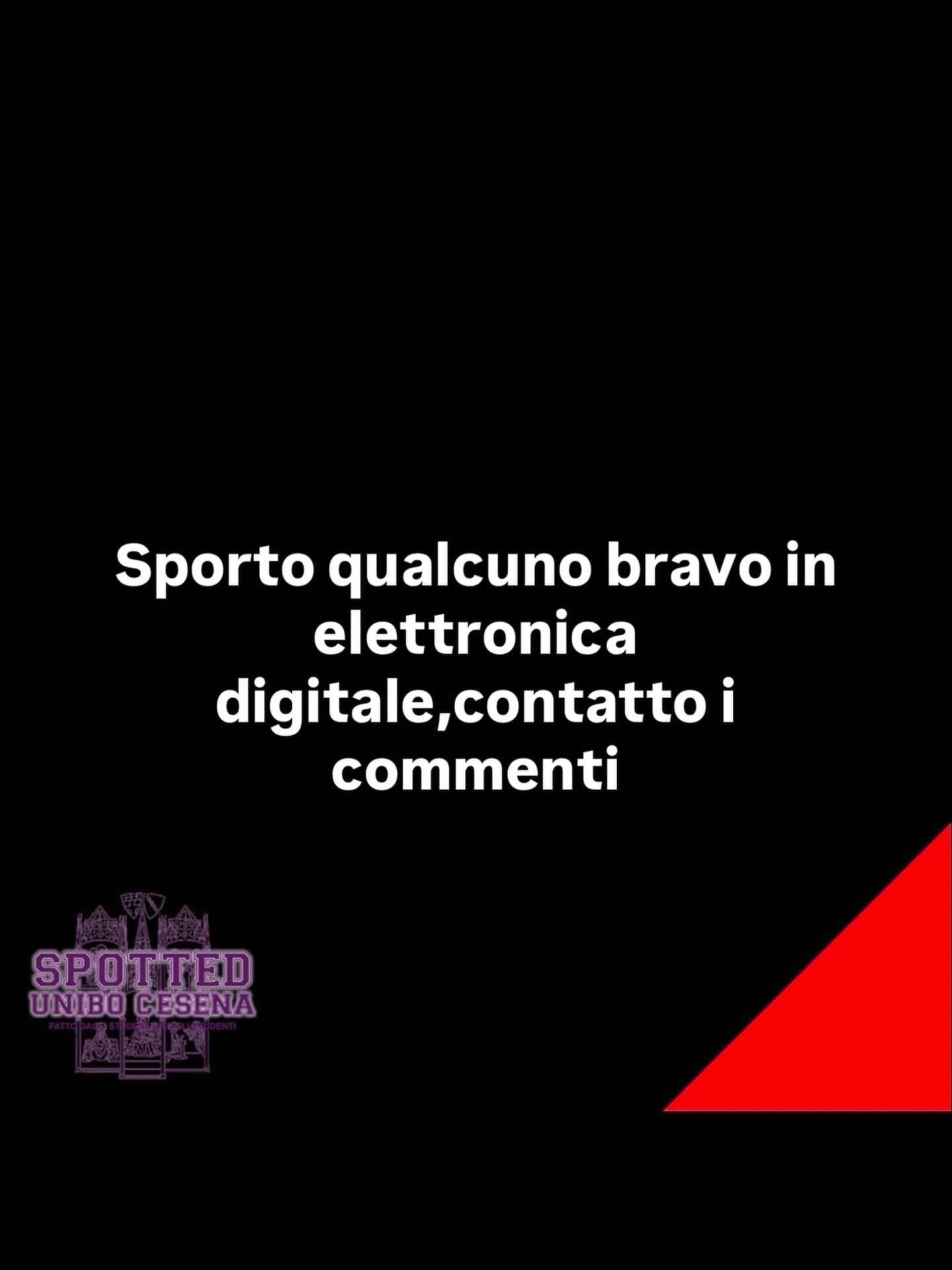 Post: #spotted #Cesena #unibo #cesenaspotted