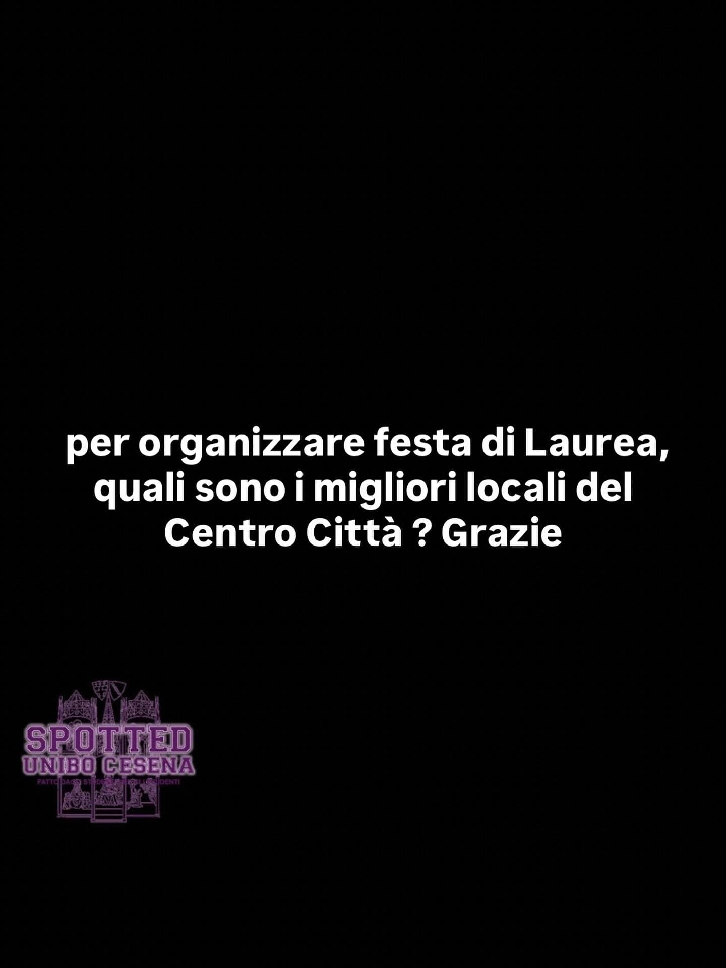 Post: #spotted #Cesena #unibo #cesenaspotted
