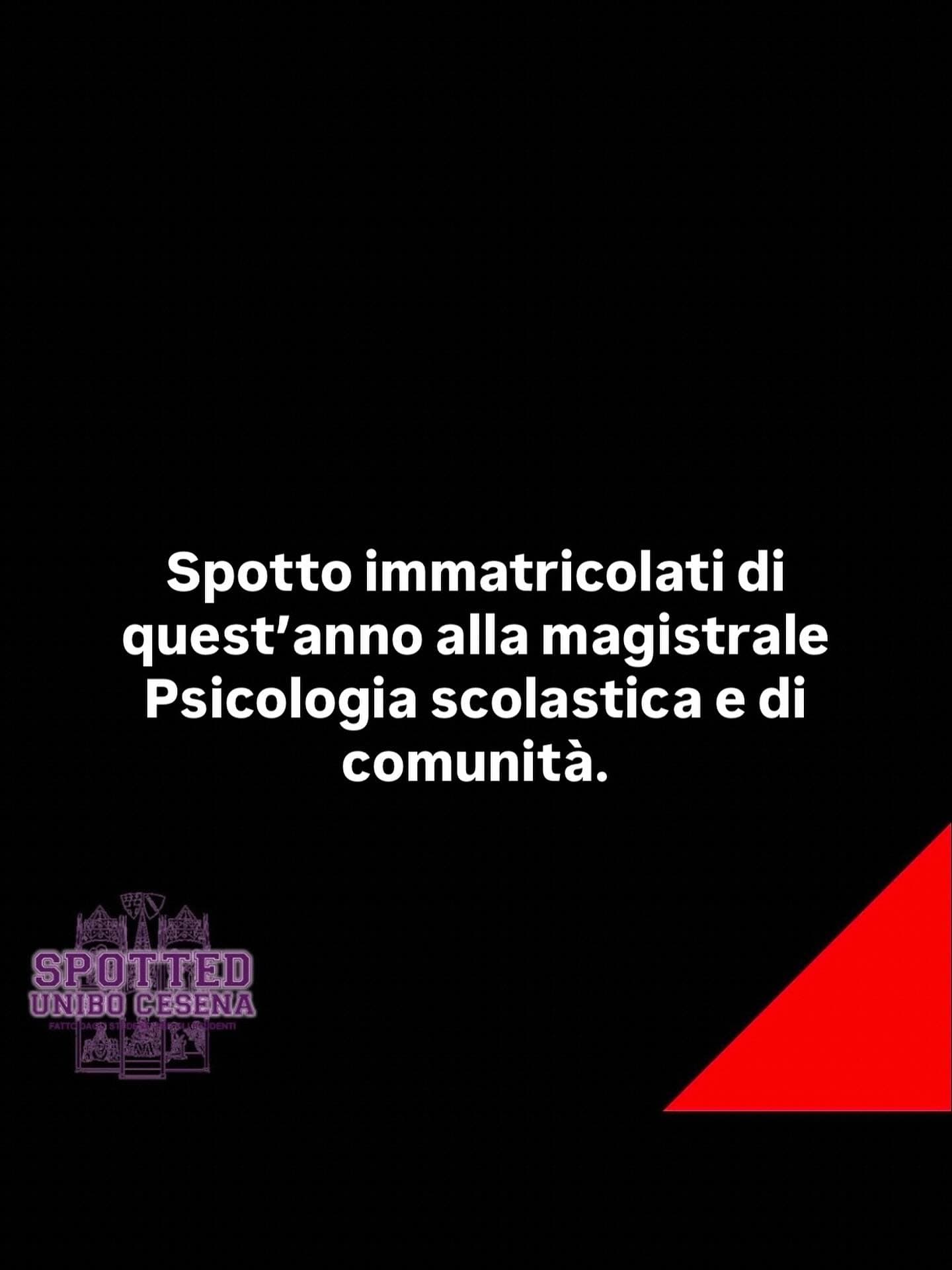 Post: #spotted #Cesena #unibo #cesenaspotted
