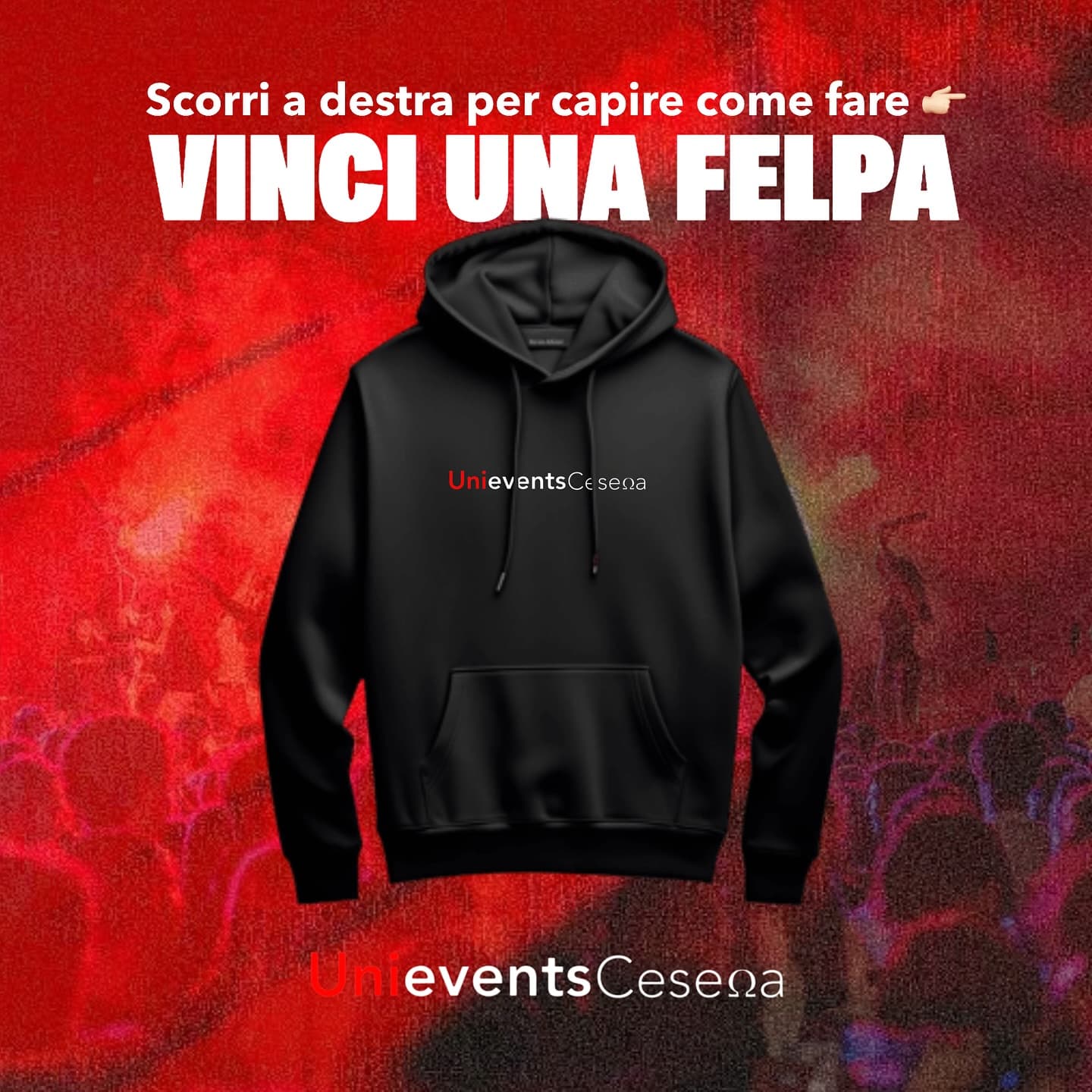 Post: INDOVINA NEL REEL PRECEDENTE LA DATA DEL FESTIVAL PER VINCERE UNA FELPA! 🎽🧶 DOMANI FUORI LA DATA - WE ARE BACK - OTTOBRE 2025 - UNIEVENTS …