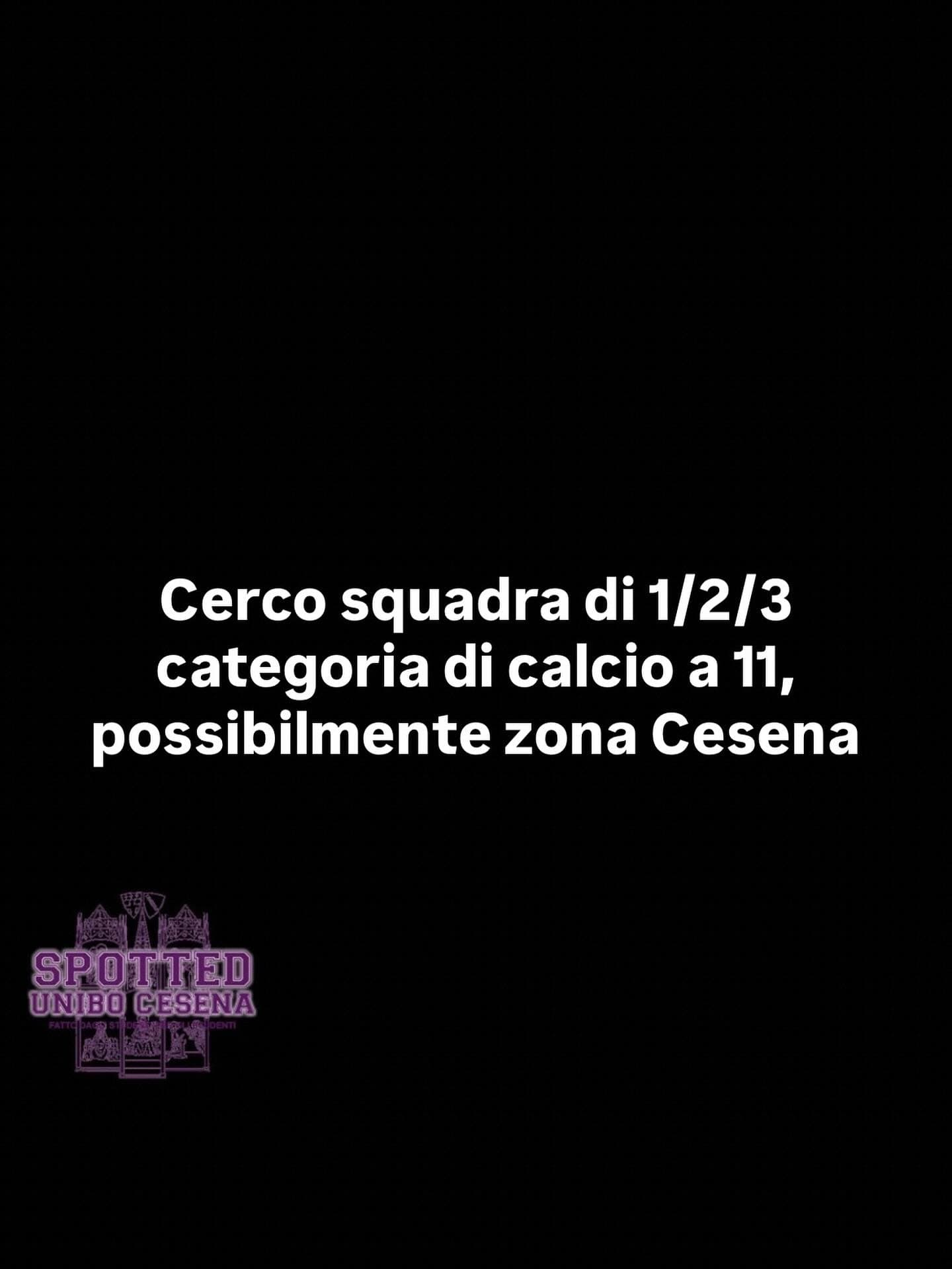 Post: #spotted #Cesena #unibo #cesenaspotted