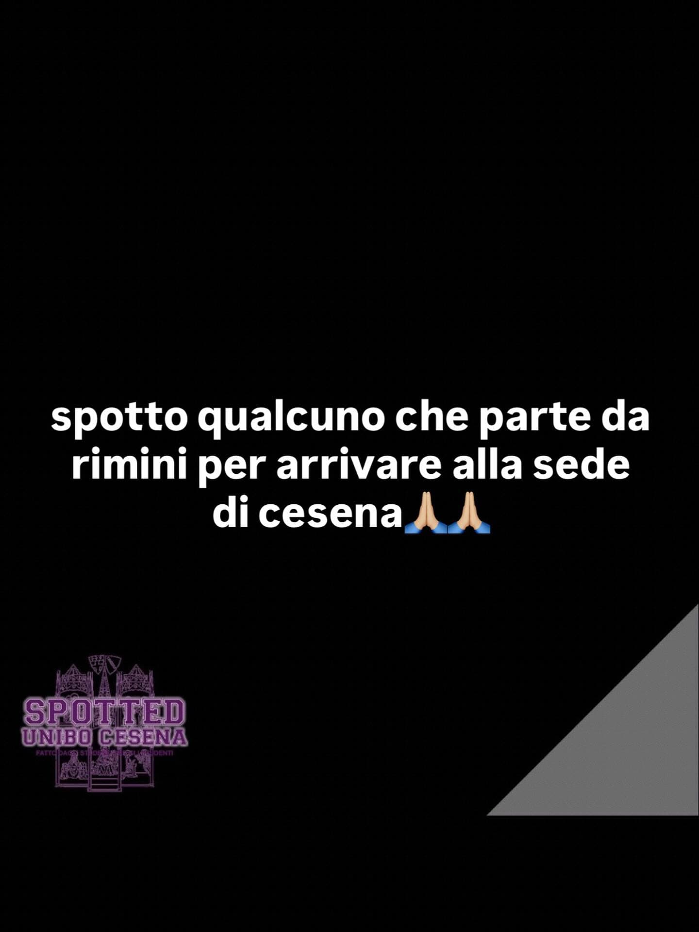 Post: #spotted #Cesena #unibo #cesenaspotted