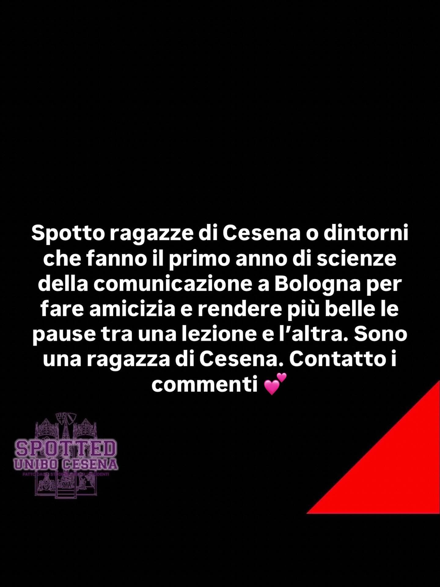 Post: #spotted #Cesena #unibo #cesenaspotted