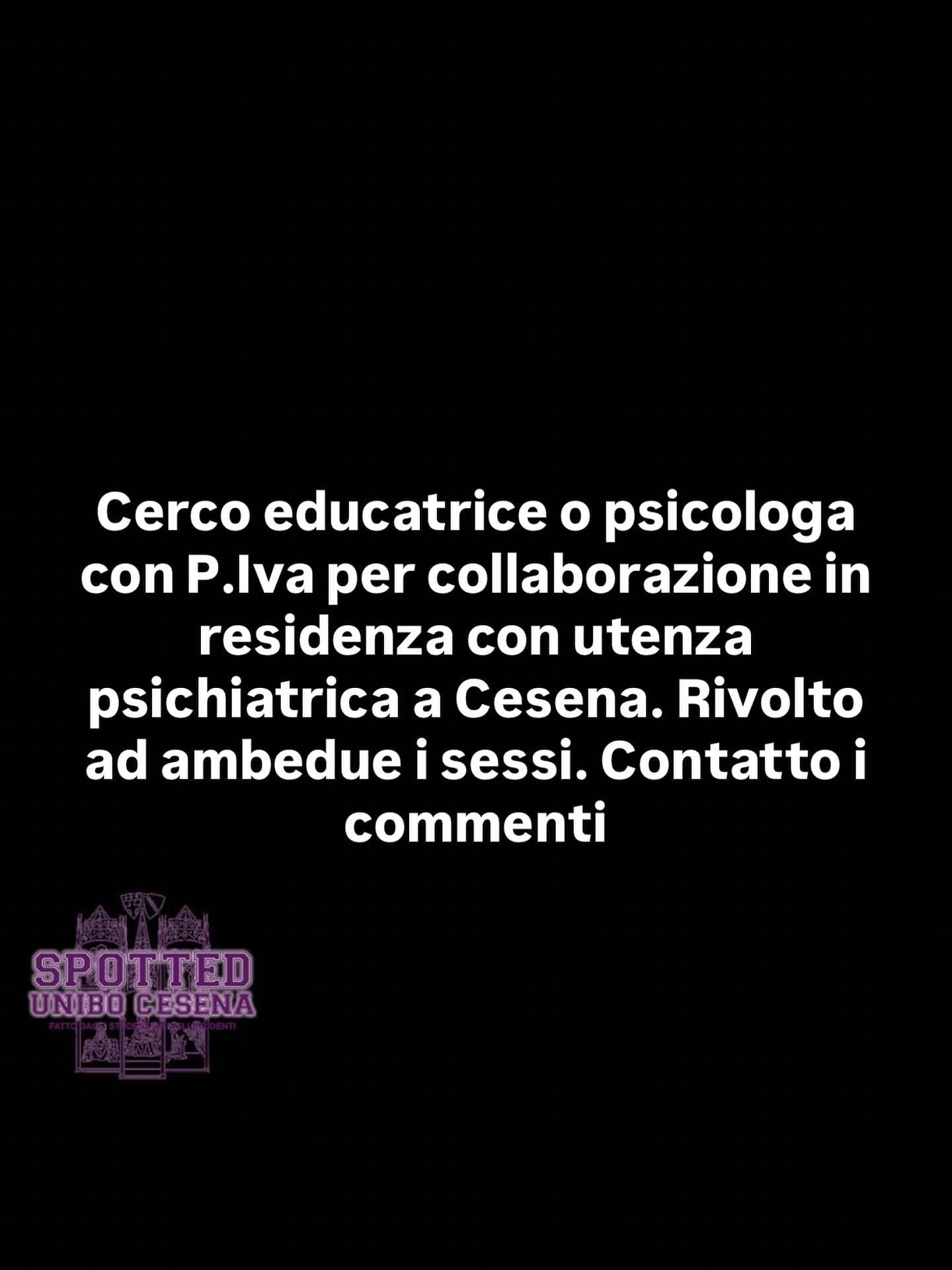 Post: #spotted #Cesena #unibo #cesenaspotted