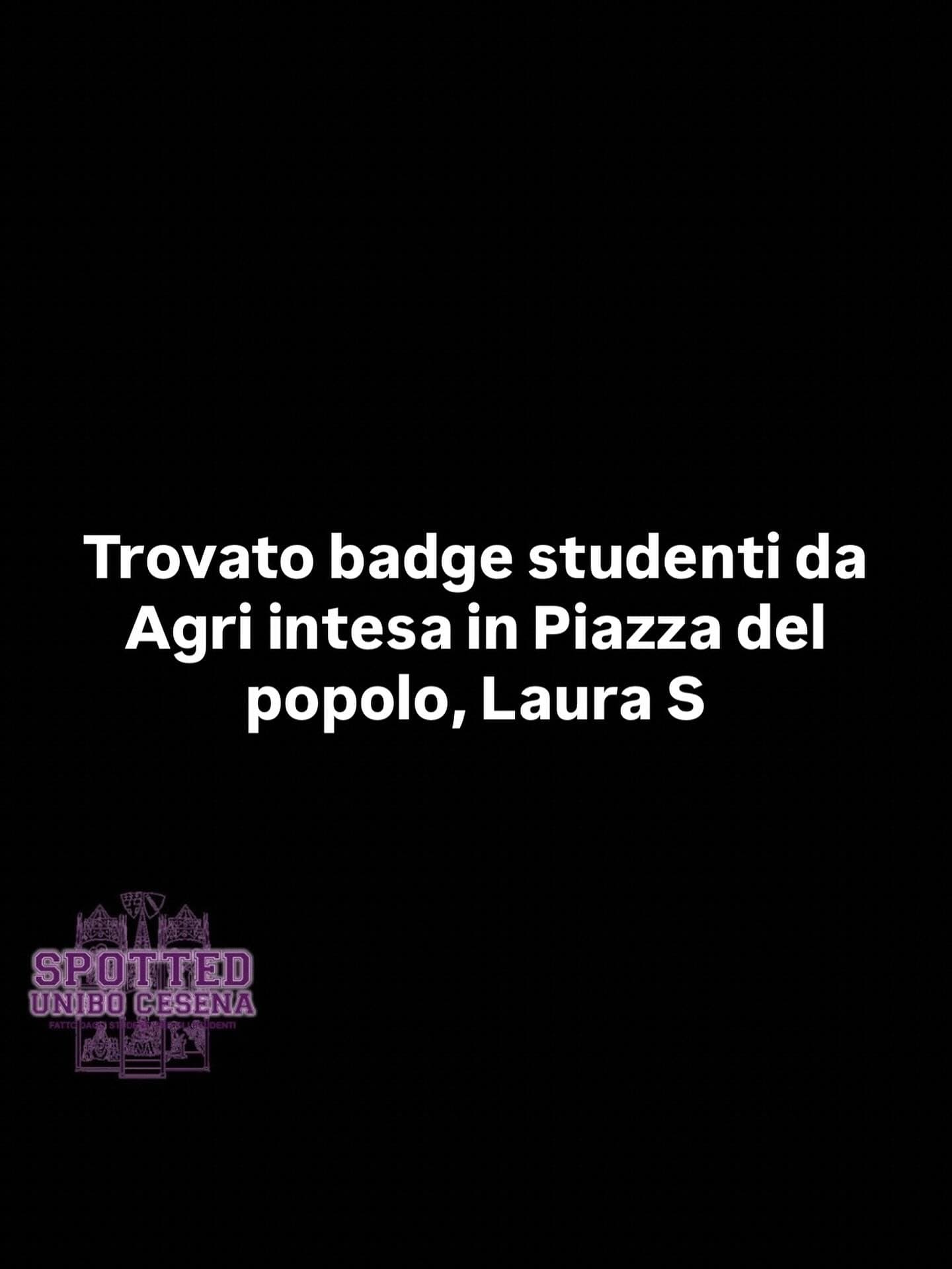 Post: #spotted #Cesena #unibo #cesenaspotted