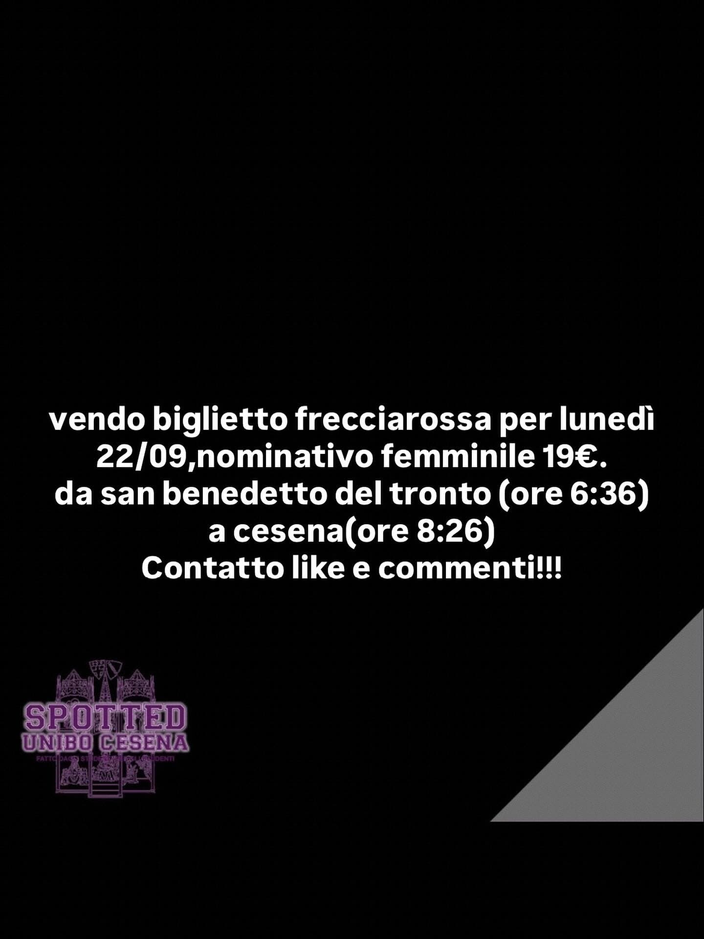 Post: #spotted #Cesena #unibo #cesenaspotted