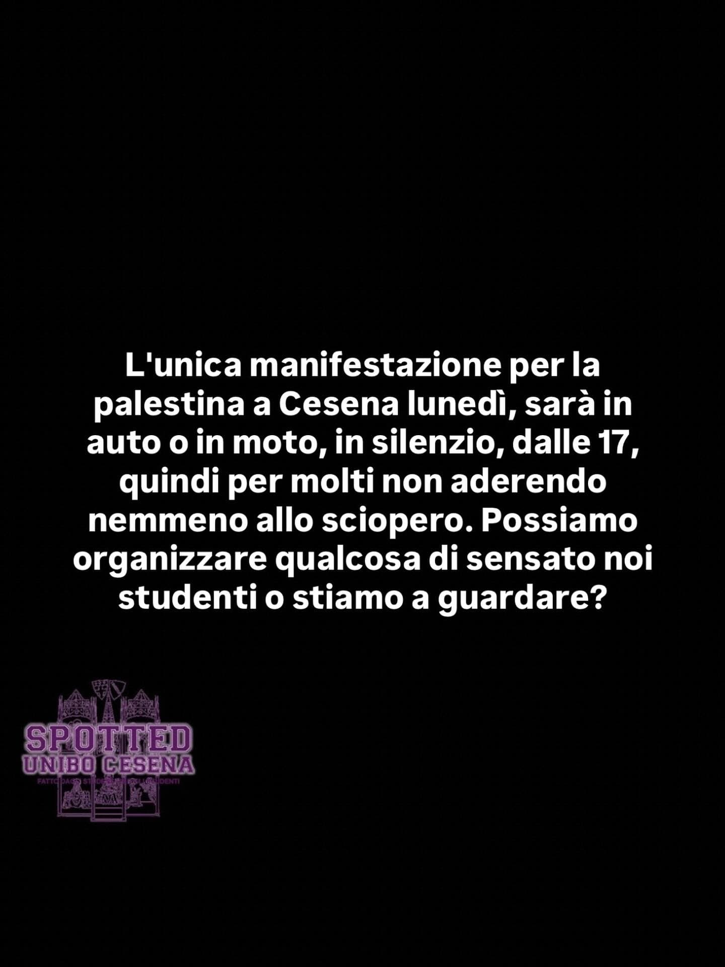 Post: #spotted #Cesena #unibo #cesenaspotted