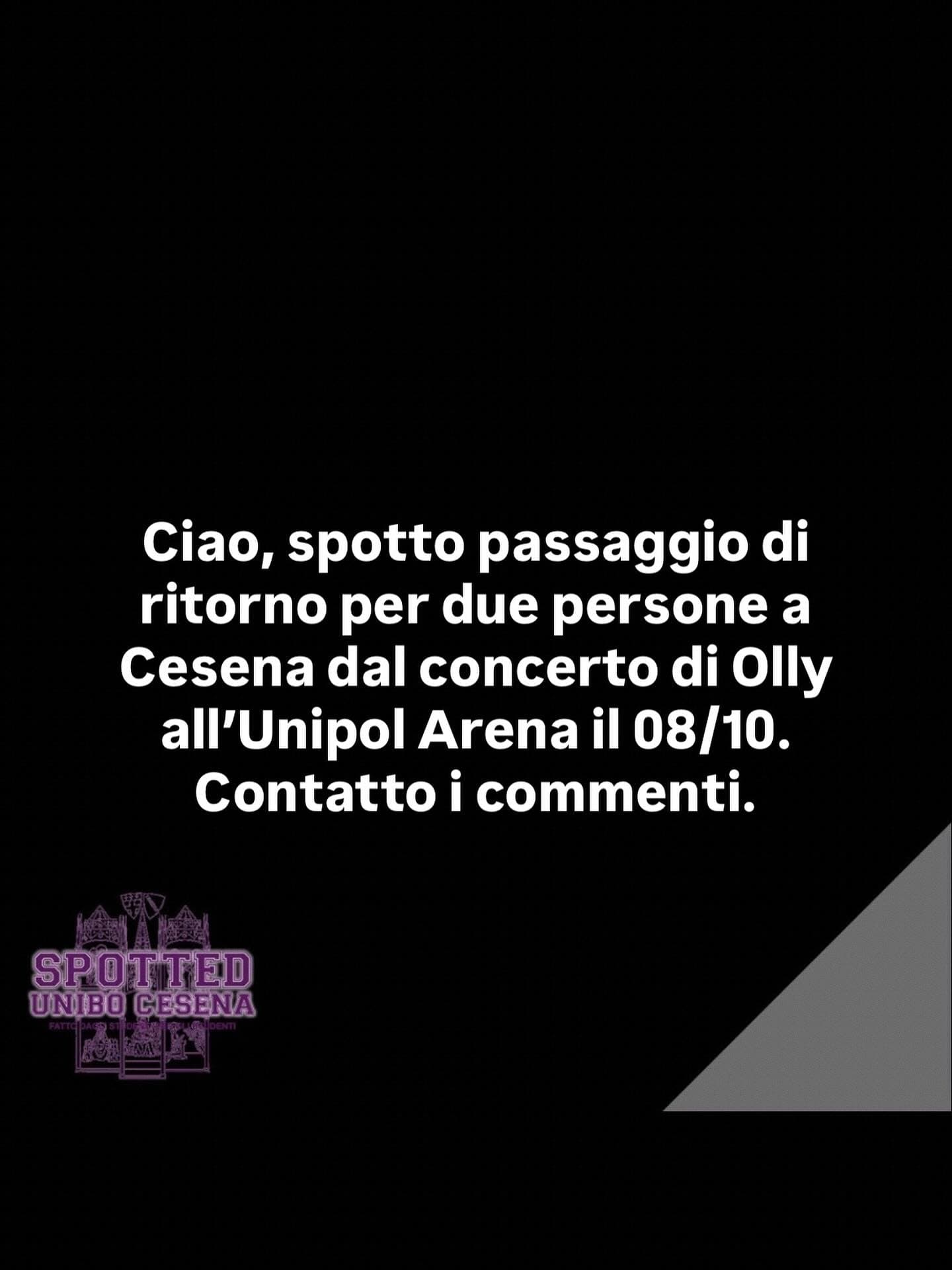 Post: #spotted #Cesena #unibo #cesenaspotted