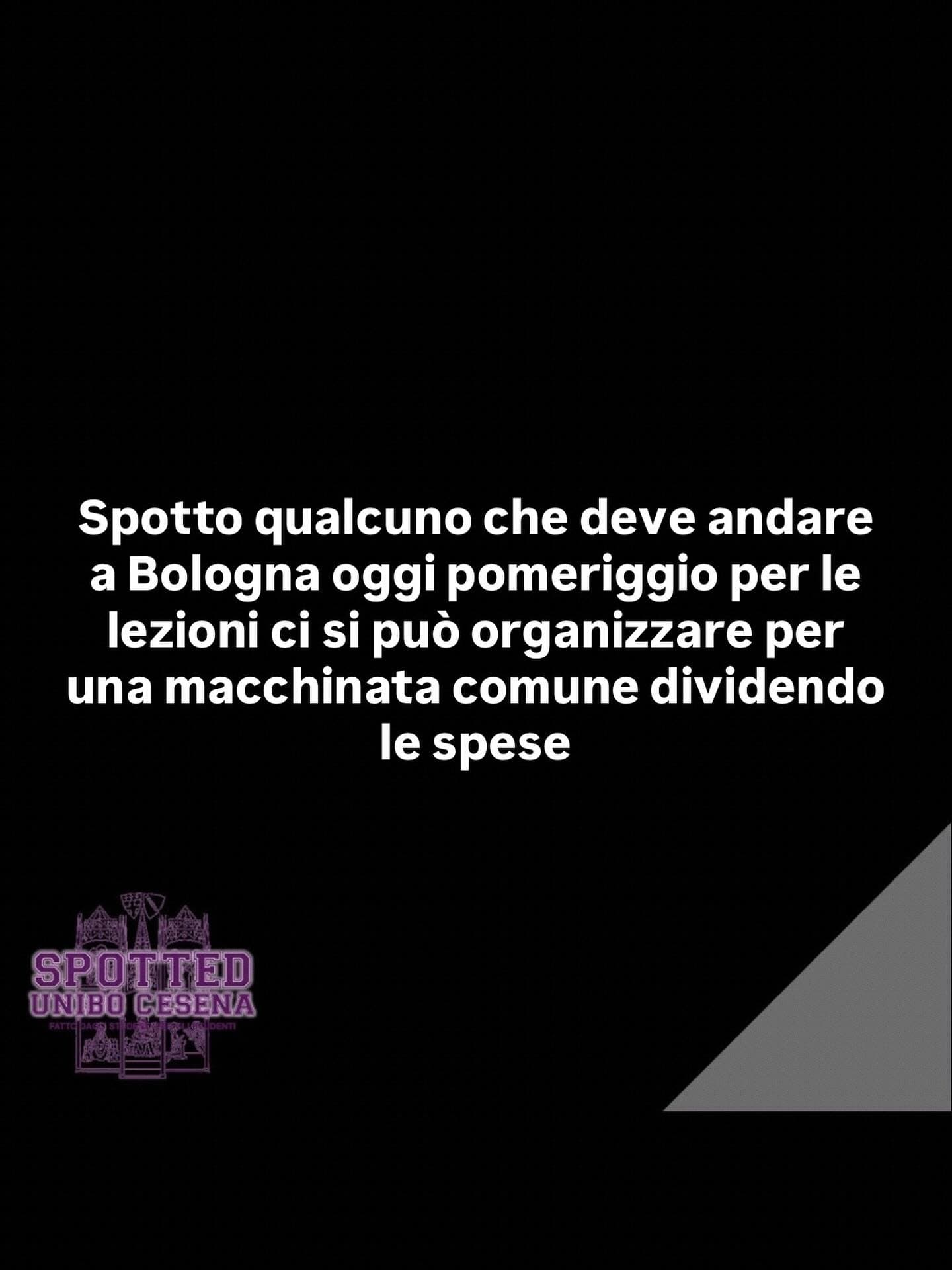 Post: #spotted #Cesena #unibo #cesenaspotted