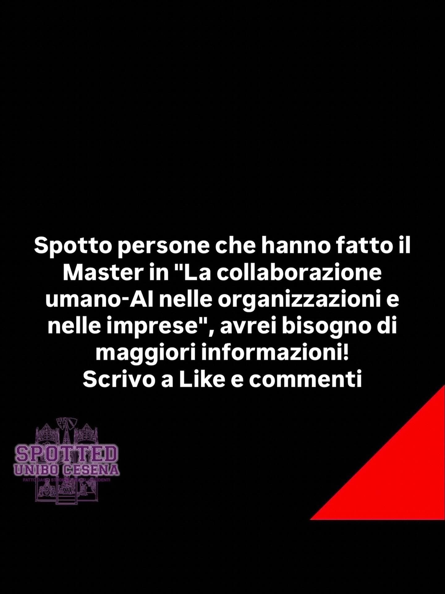Post: #spotted #Cesena #unibo #cesenaspotted