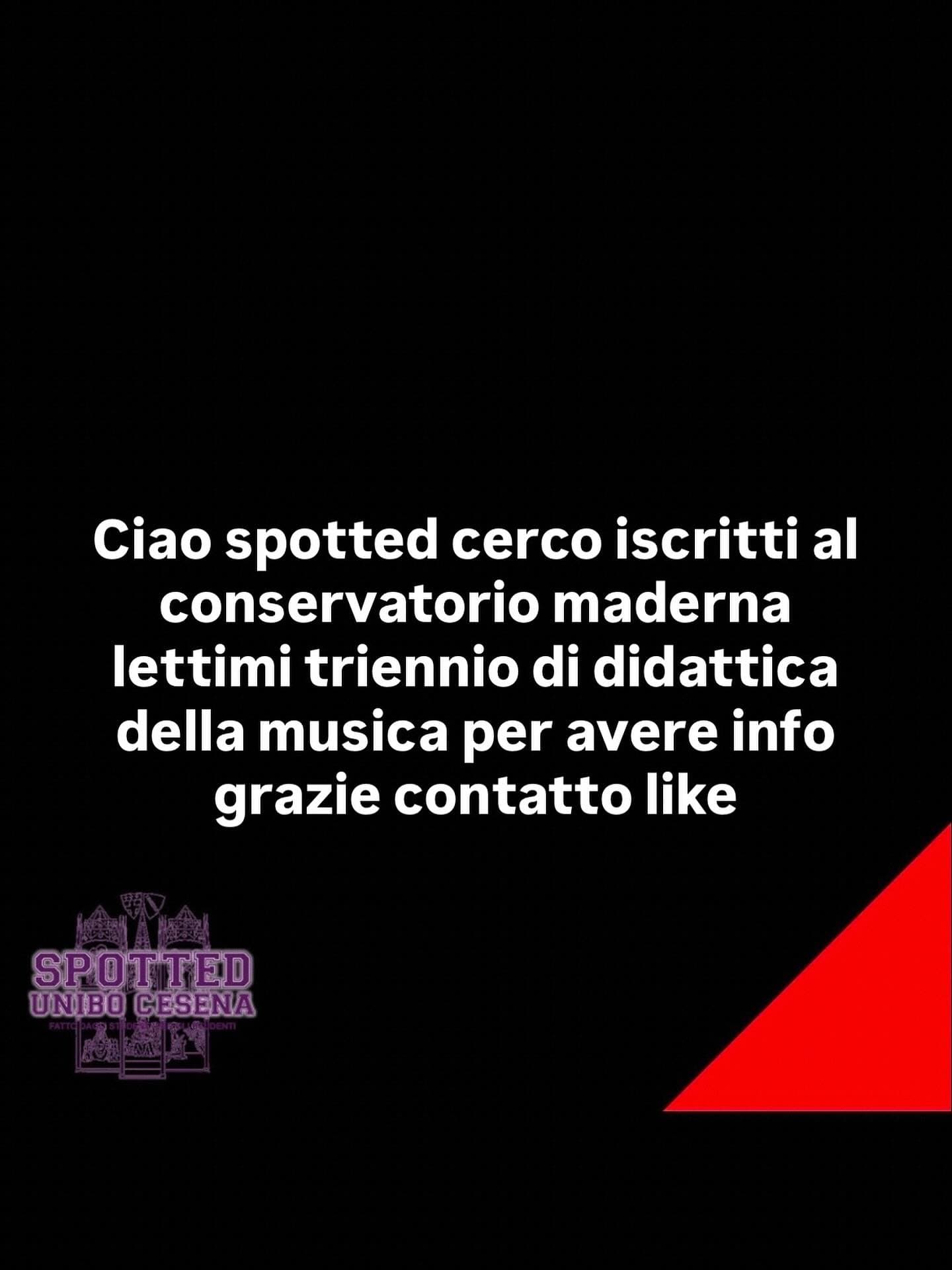 Post: #spotted #Cesena #unibo #cesenaspotted