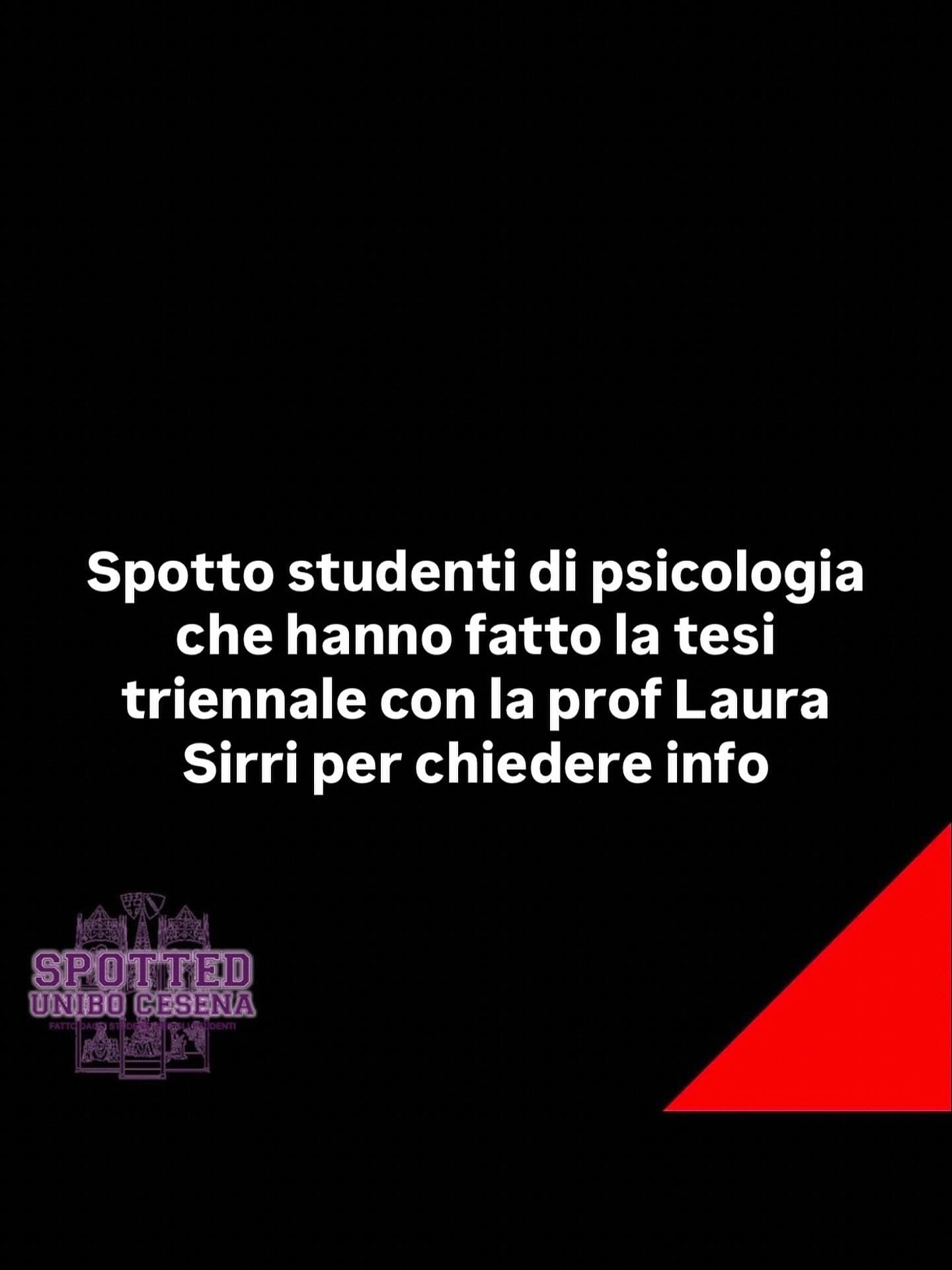 Post: #spotted #Cesena #unibo #cesenaspotted