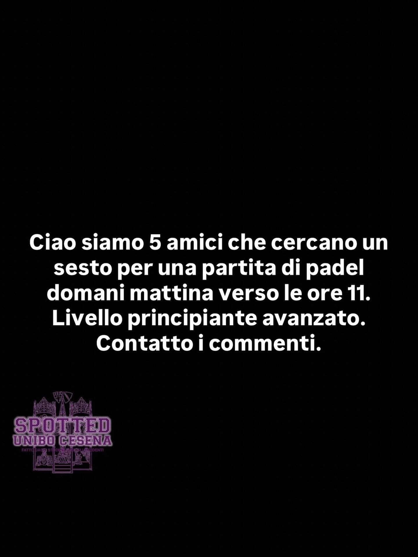 Post: #spotted #Cesena #unibo #cesenaspotted
