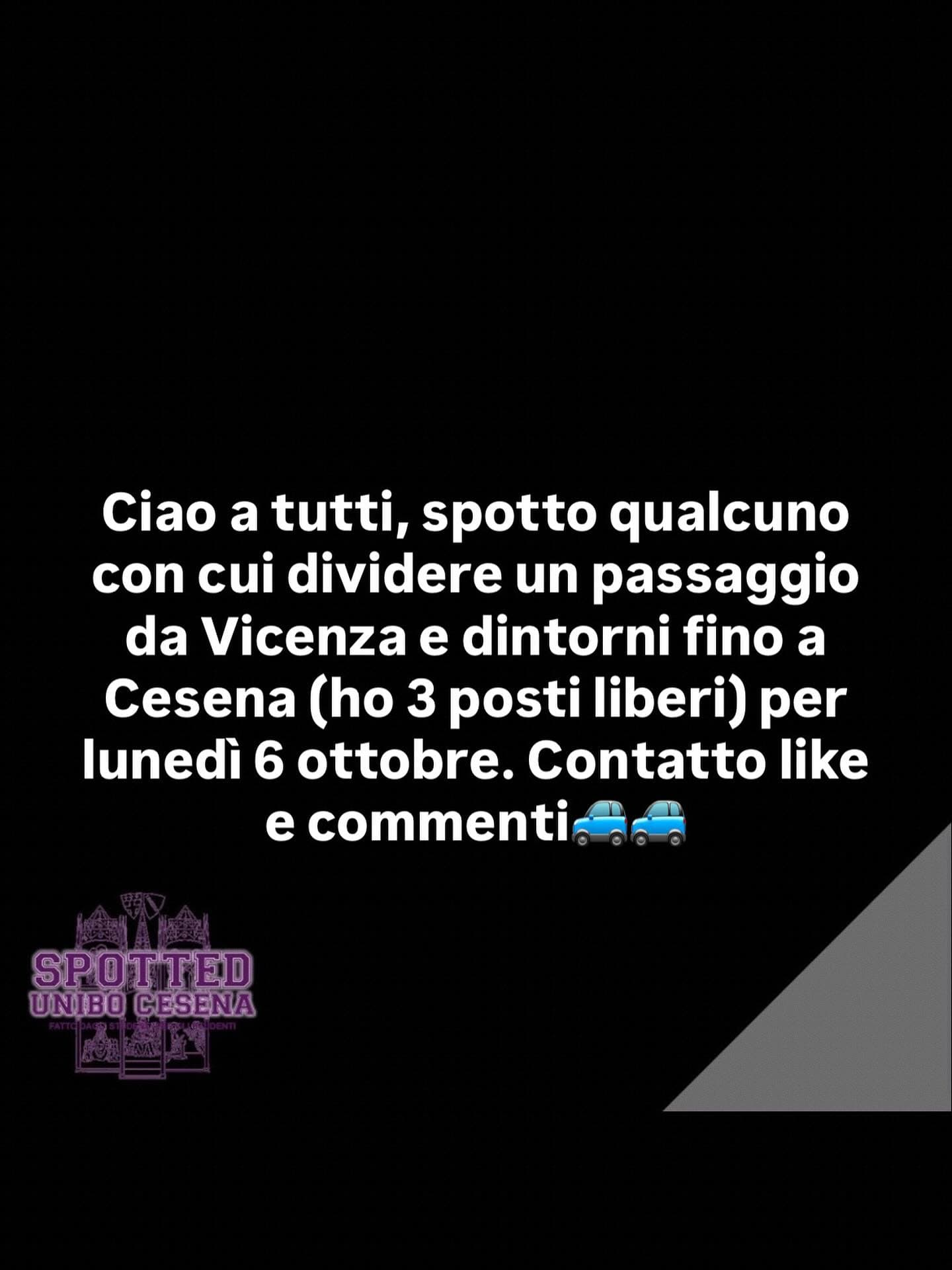 Post: #spotted #Cesena #unibo #cesenaspotted
