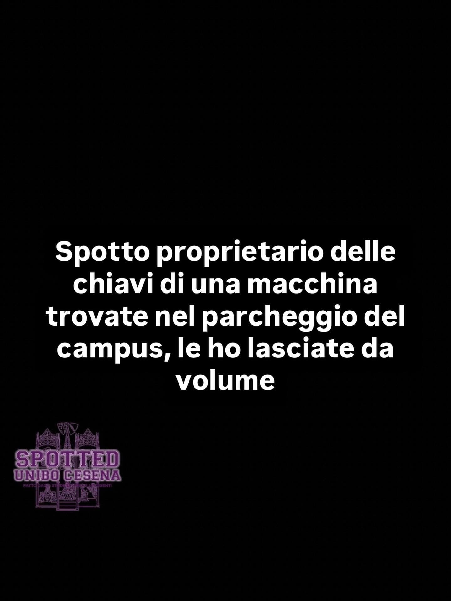 Post: #spotted #Cesena #unibo #cesenaspotted