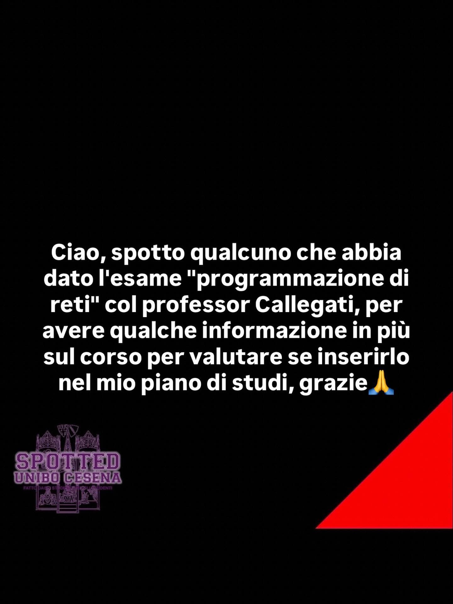 Post: #spotted #Cesena #unibo #cesenaspotted