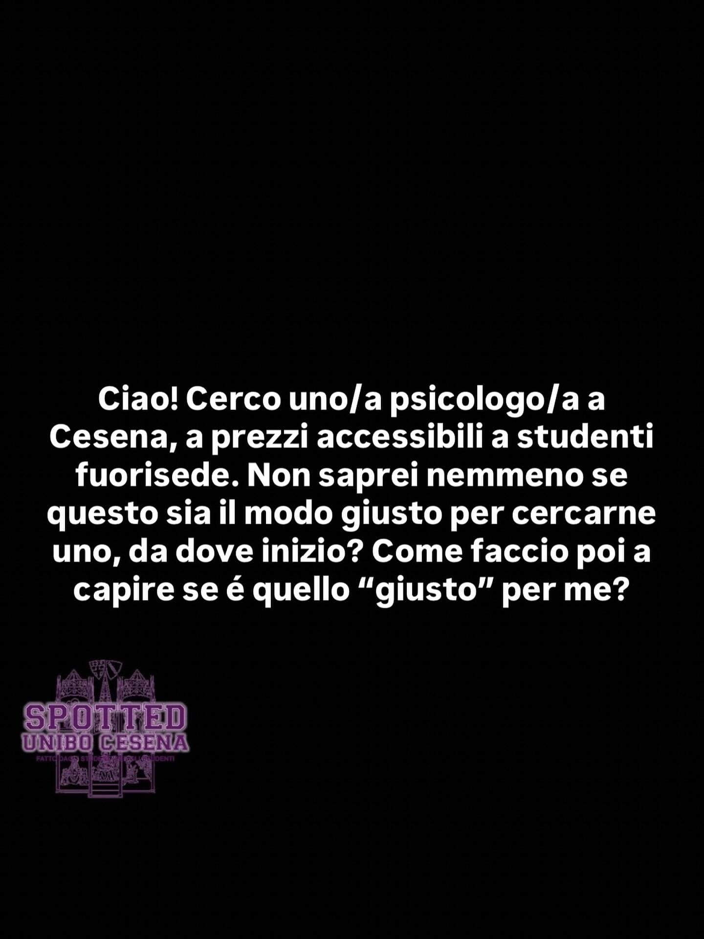 Post: #spotted #Cesena #unibo #cesenaspotted