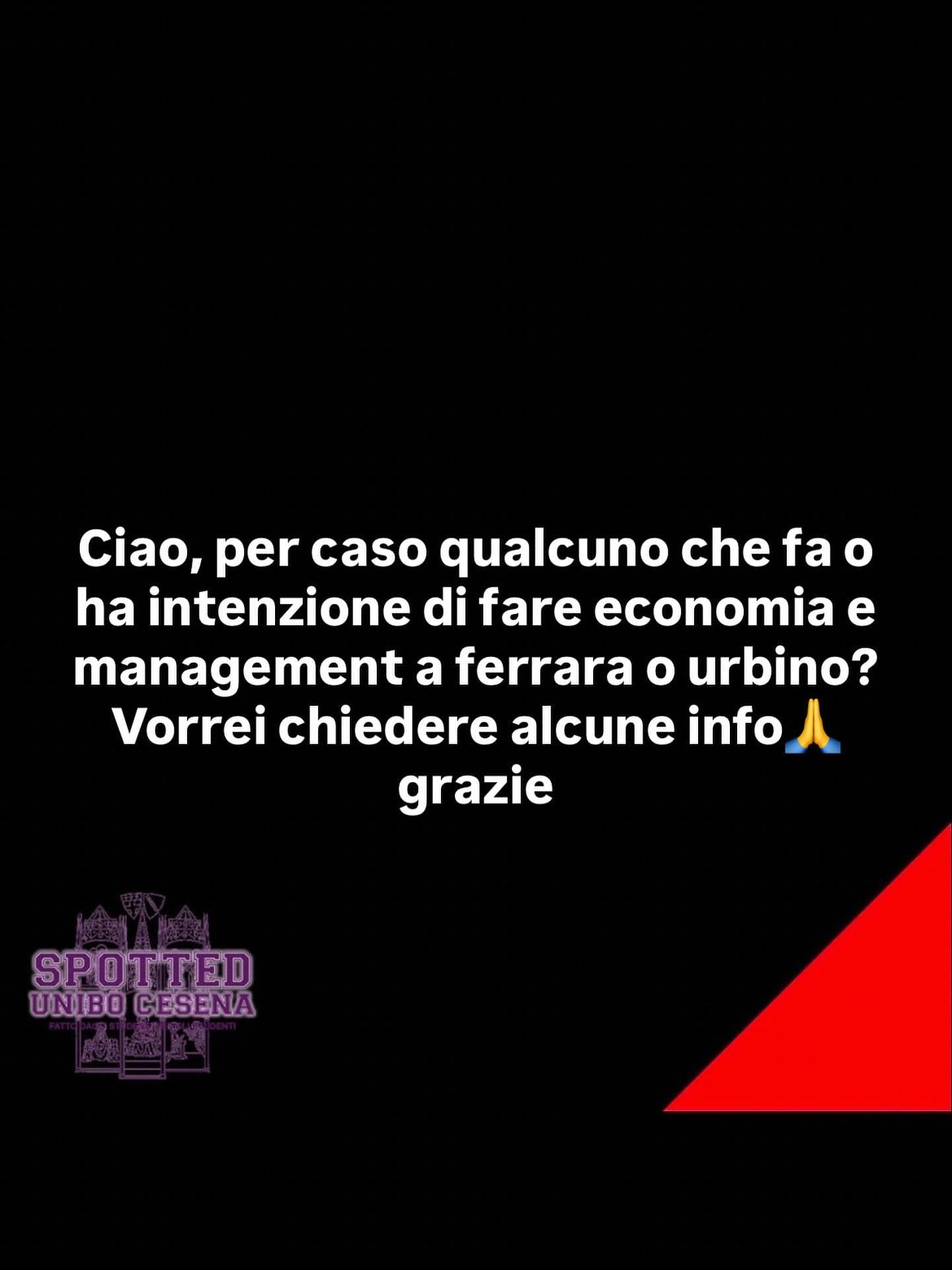 Post: #spotted #Cesena #unibo #cesenaspotted