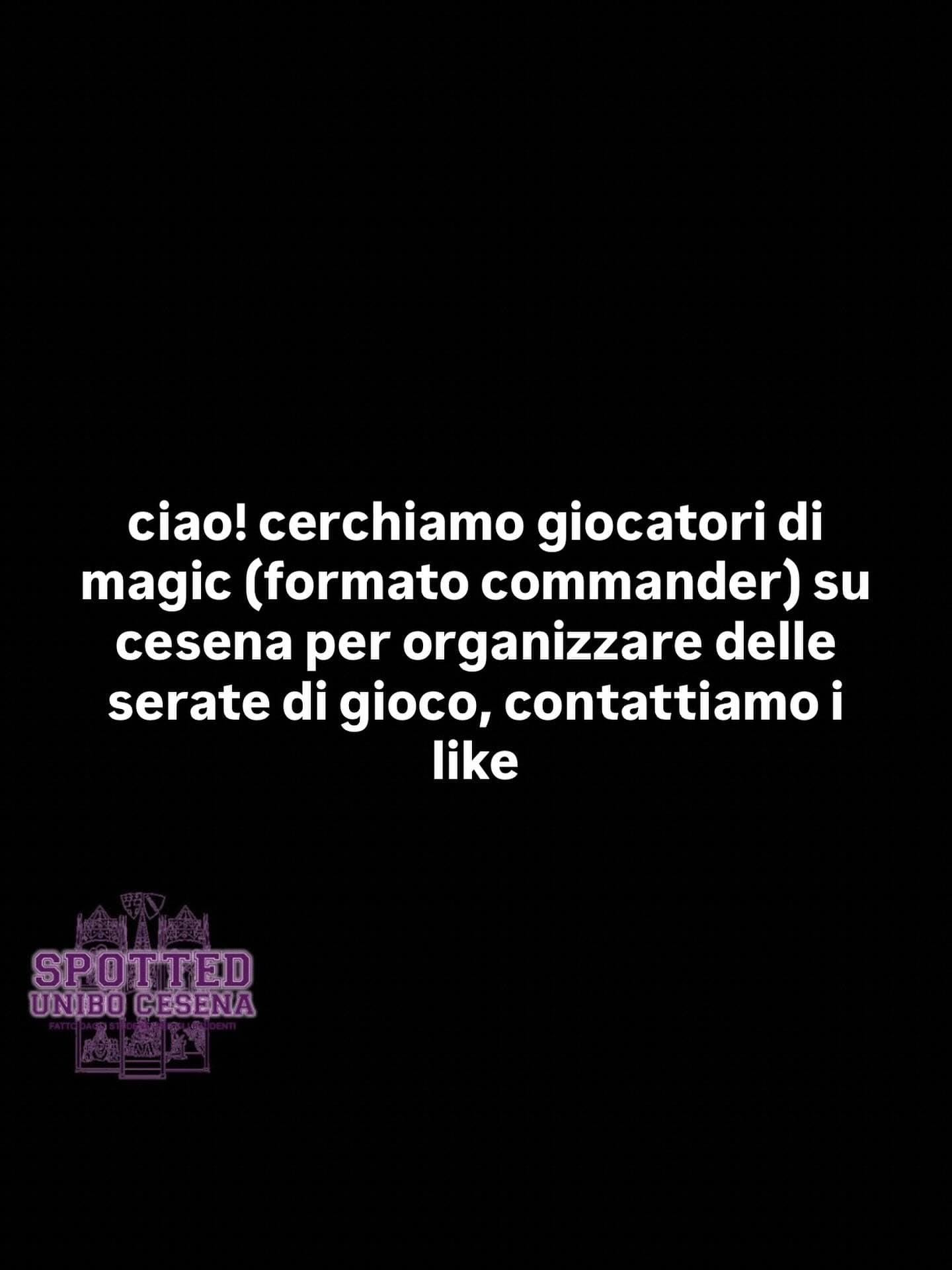 Post: #spotted #Cesena #unibo #cesenaspotted