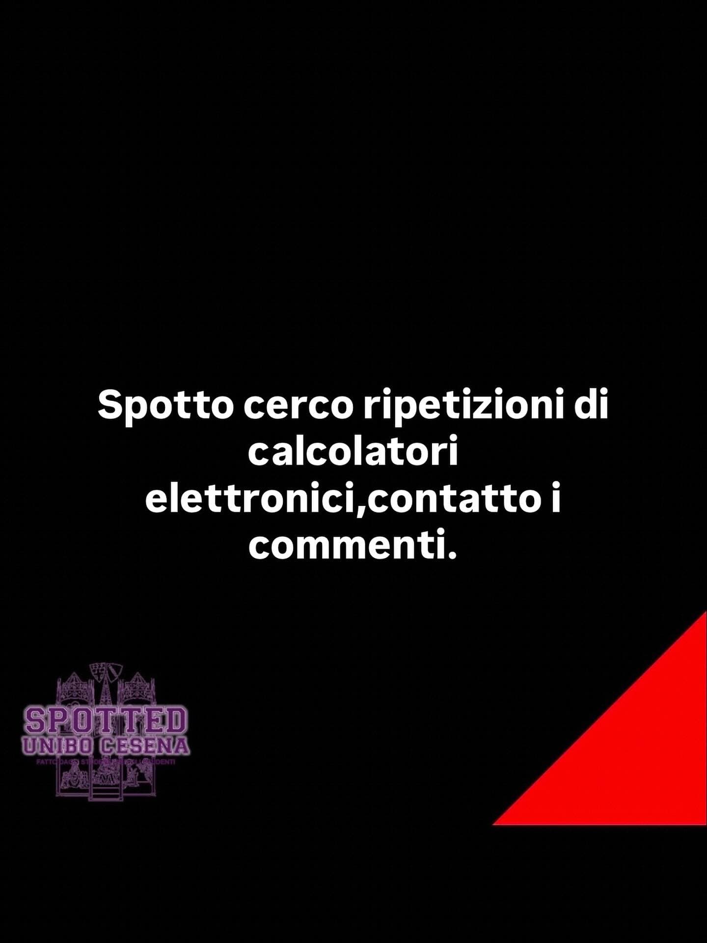 Post: #spotted #Cesena #unibo #cesenaspotted