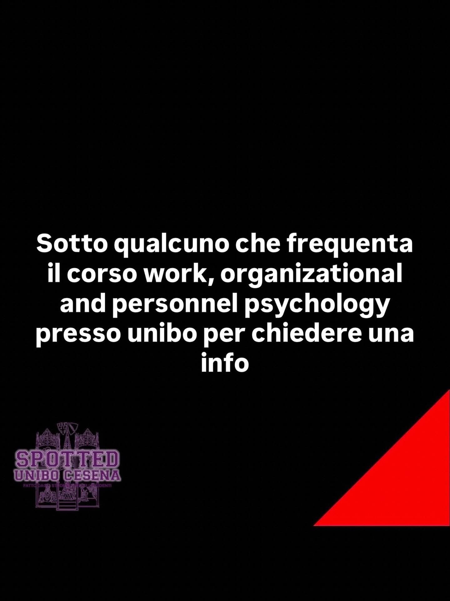 Post: #spotted #Cesena #unibo #cesenaspotted