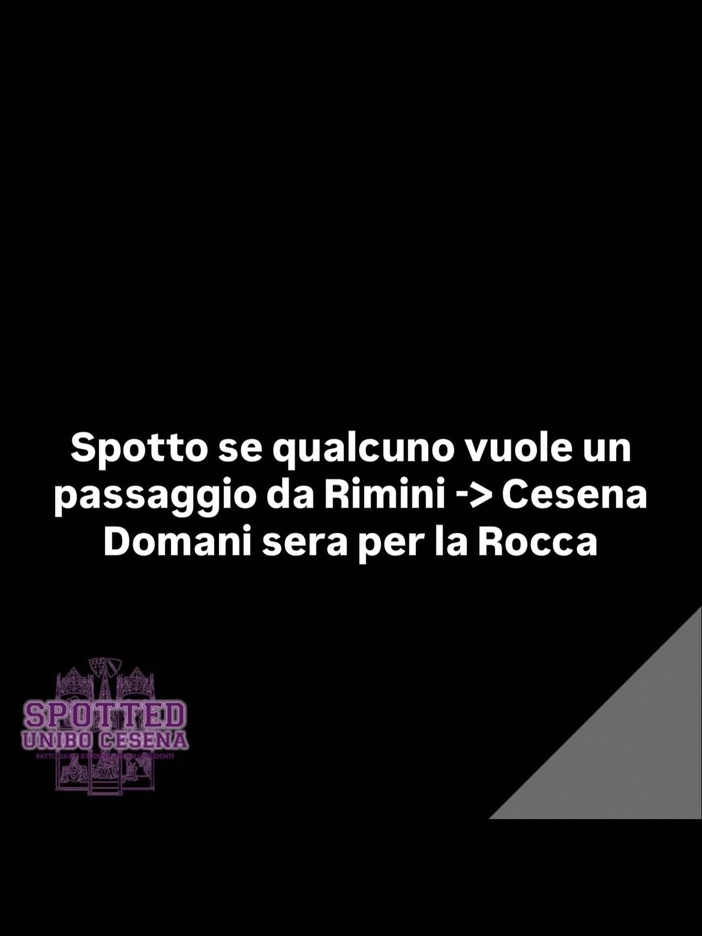Post: #spotted #Cesena #unibo #cesenaspotted