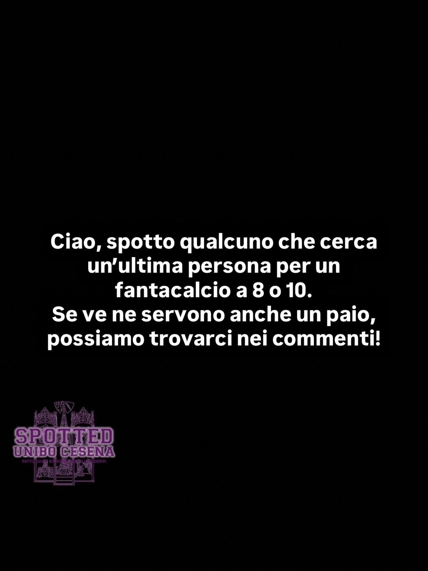 Post: #spotted #Cesena #unibo #cesenaspotted