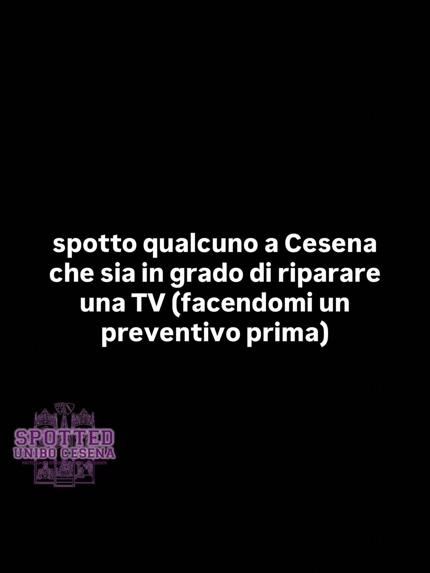 Post: #spotted #Cesena #unibo #cesenaspotted
