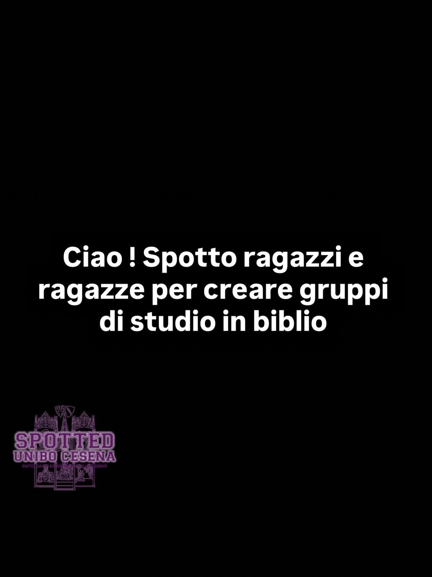 Post: #spotted #Cesena #unibo #cesenaspotted