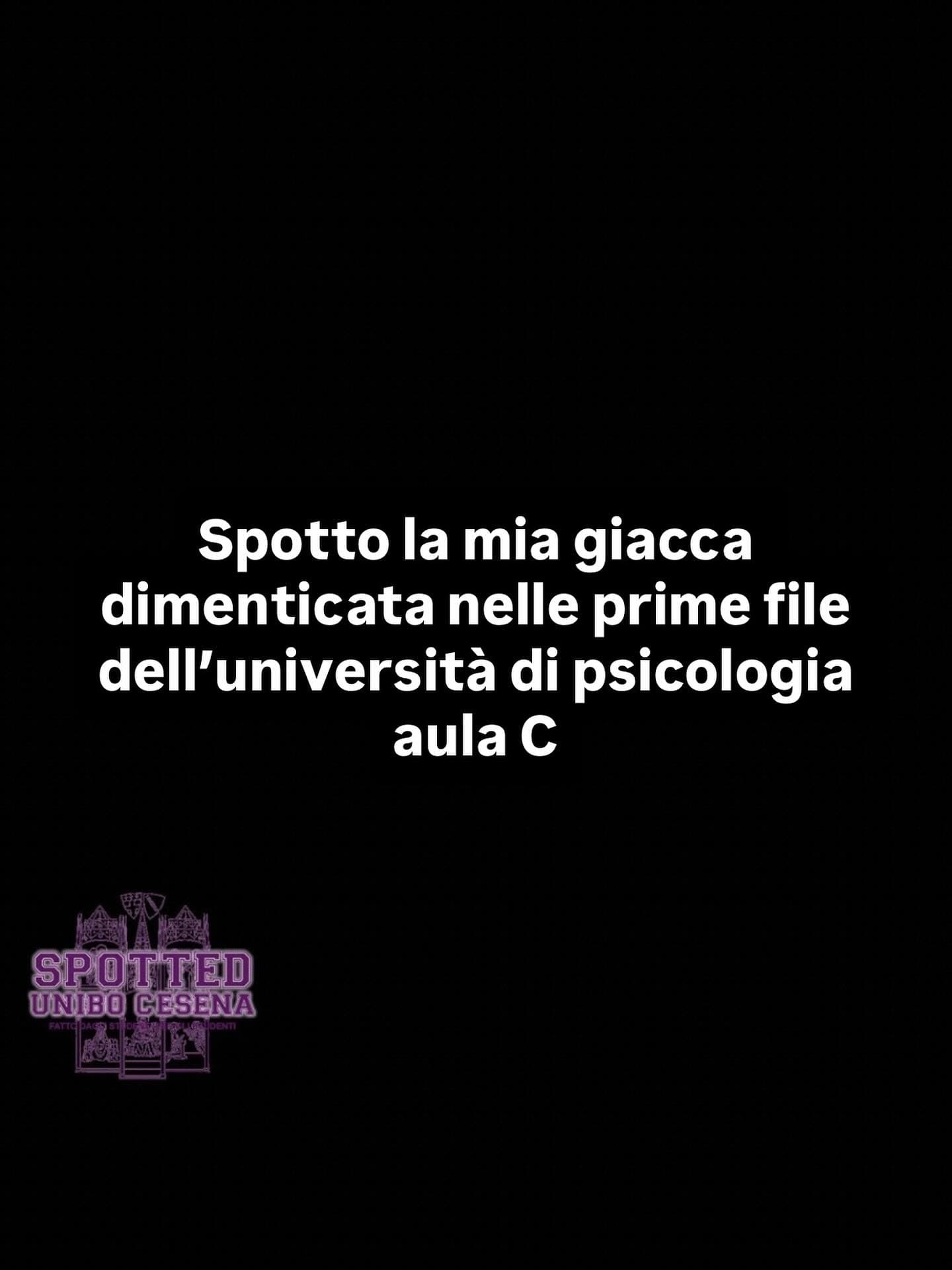Post: #spotted #Cesena #unibo #cesenaspotted
