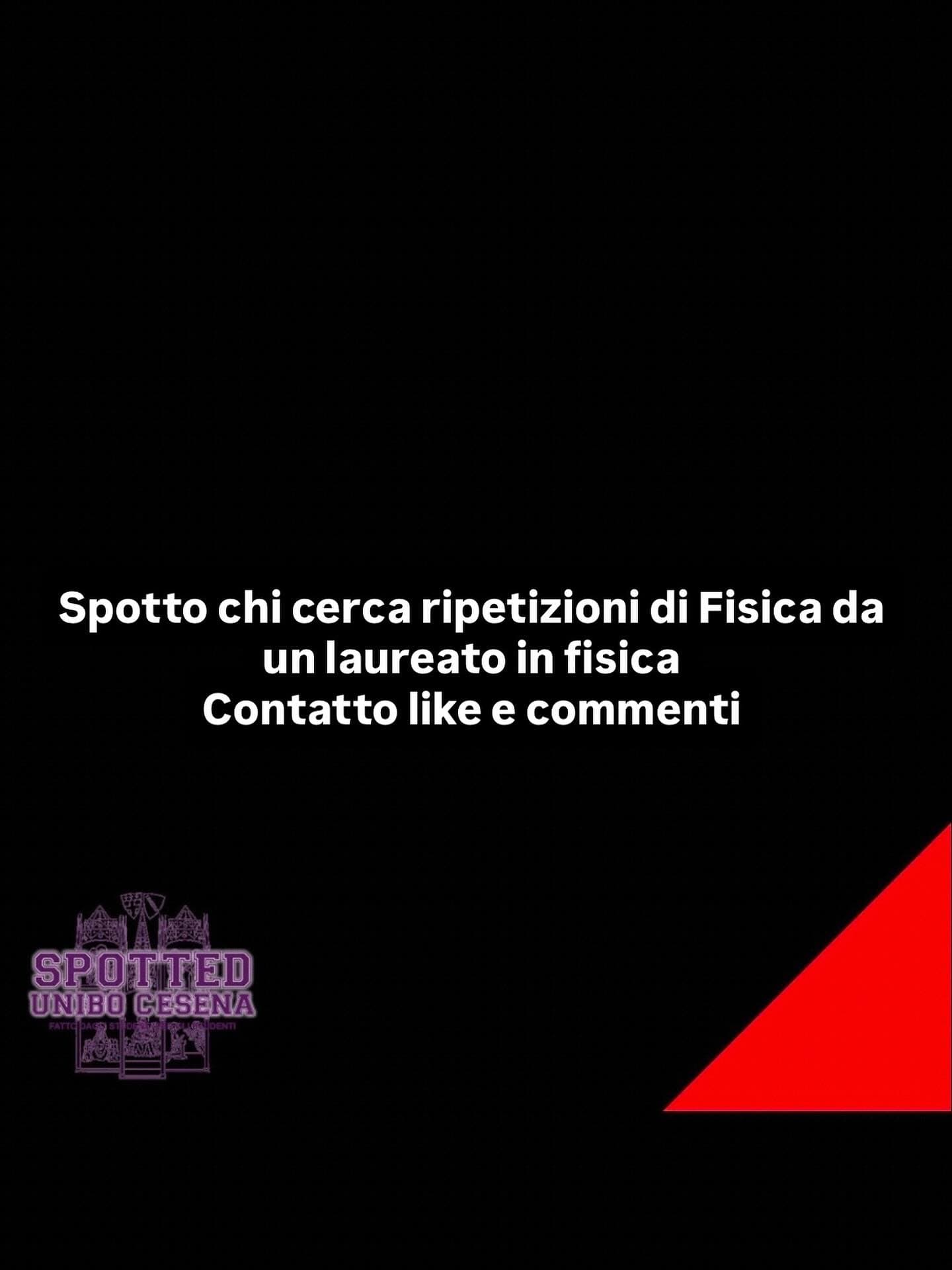 Post: #spotted #Cesena #unibo #cesenaspotted