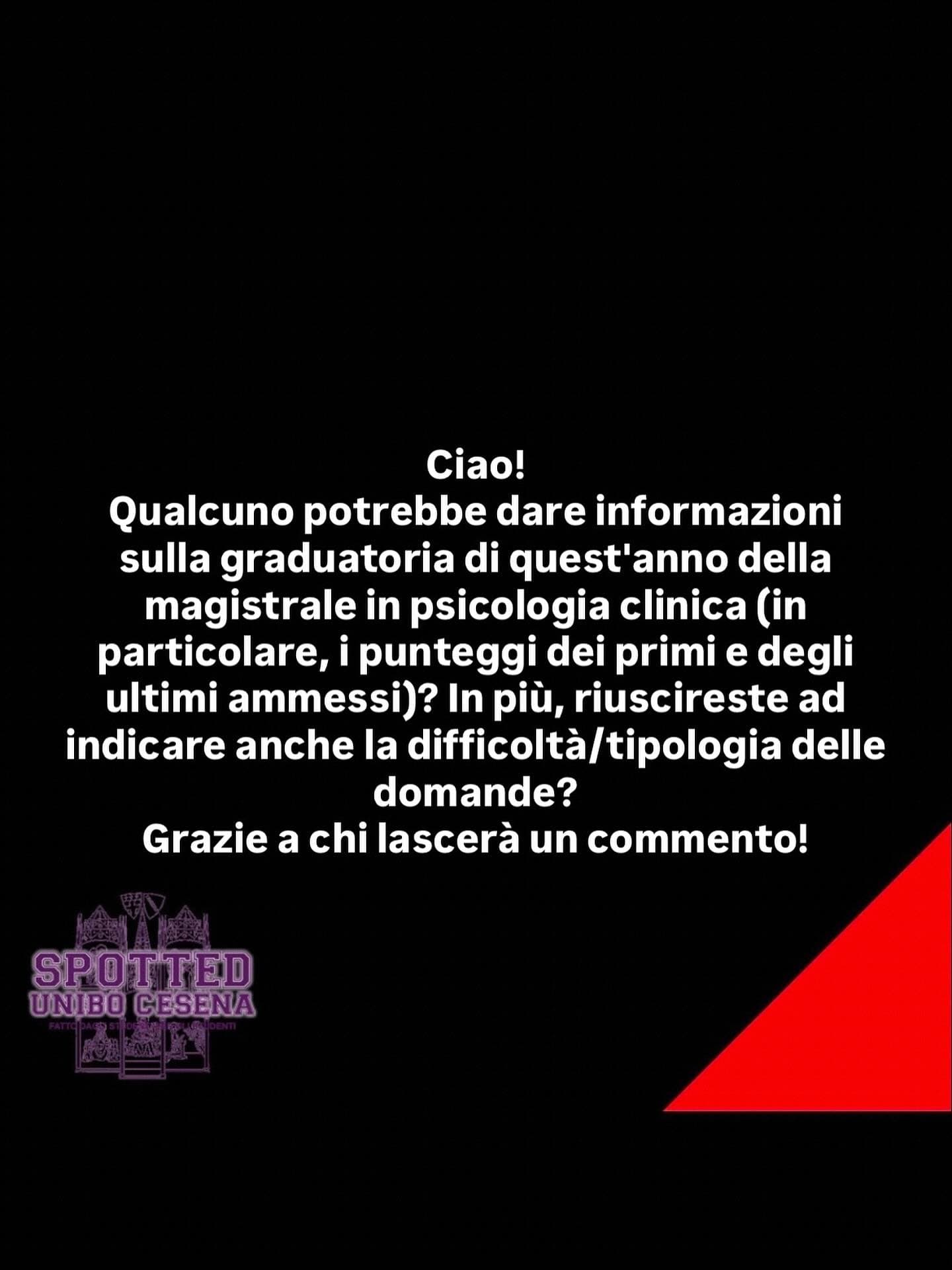 Post: #spotted #Cesena #unibo #cesenaspotted