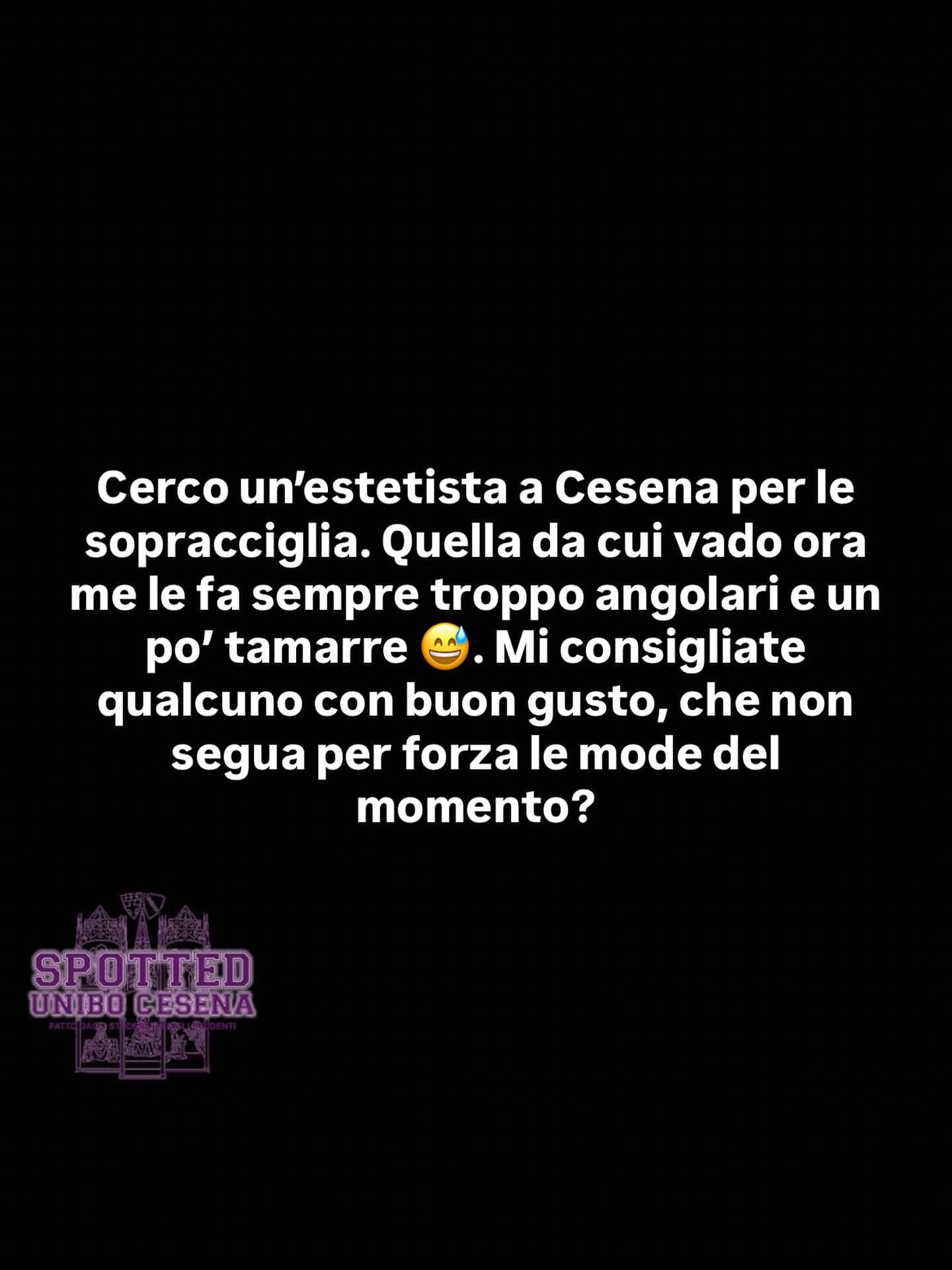 Post: #spotted #Cesena #unibo #cesenaspotted